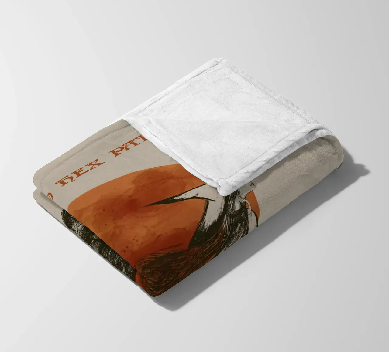 Fliegende Hexe - On my Way to hex Patriarchy coperta in pile da Lisa Jureczko Arts Illustration