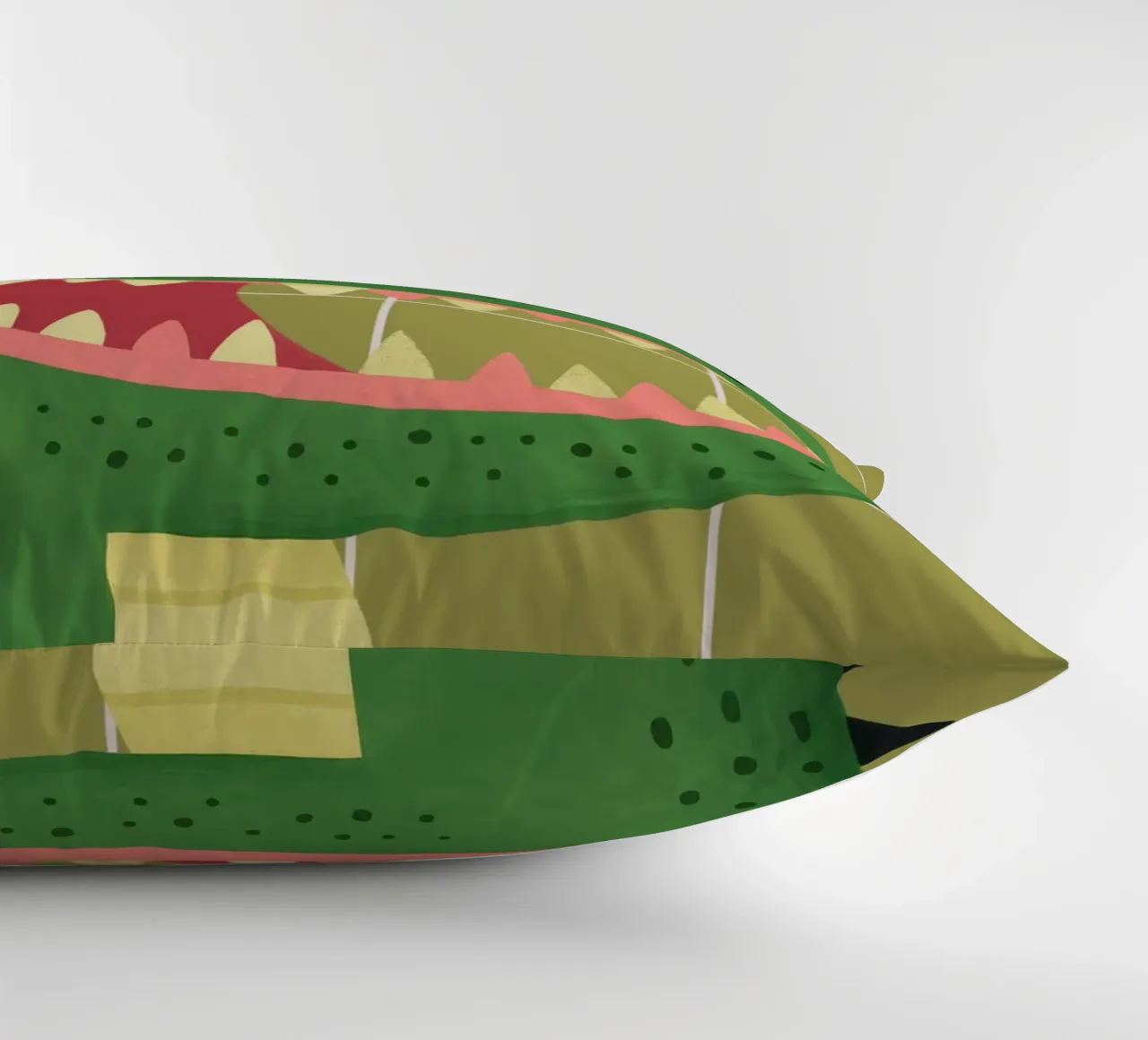 Playful Crocodile Illustration cuscino da Attaboy Dsgn