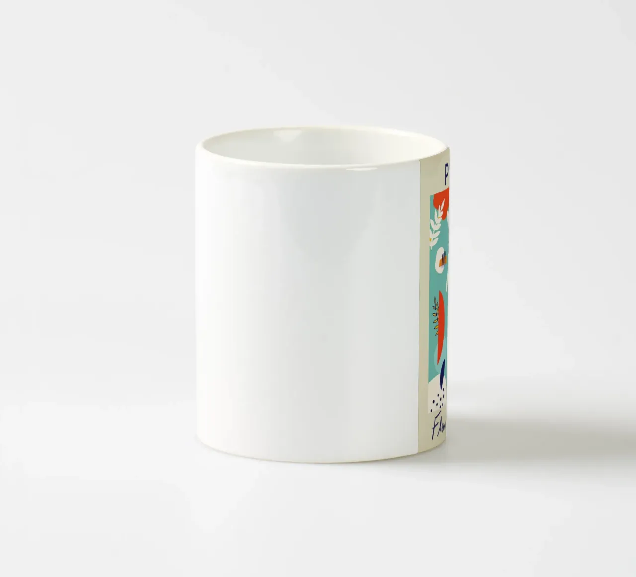 Parigi Fleurs et Plantes - Poster botanico astratto tazza in ceramica da homdeco