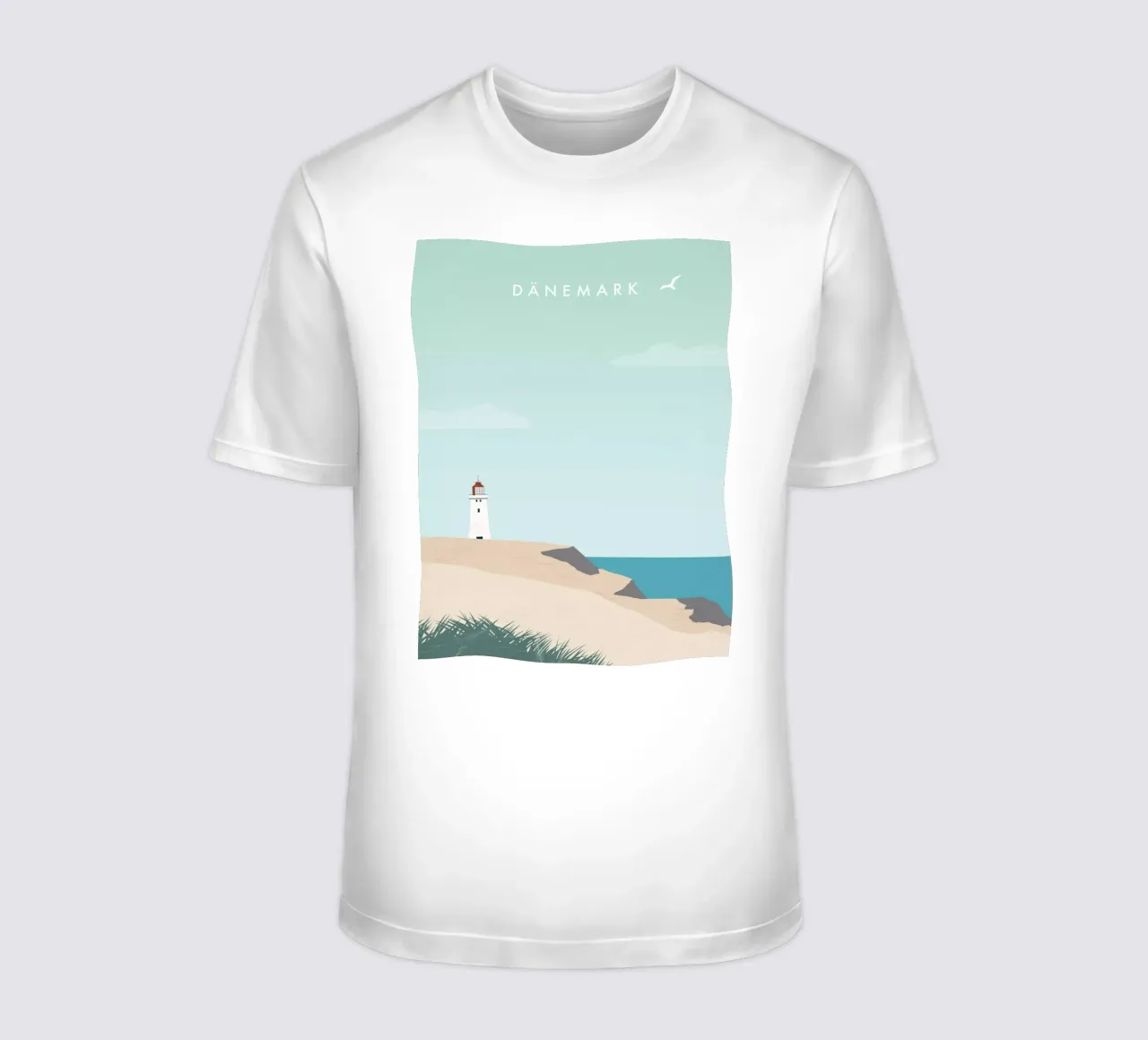 Denmark t-shirt by Katinka Reinke