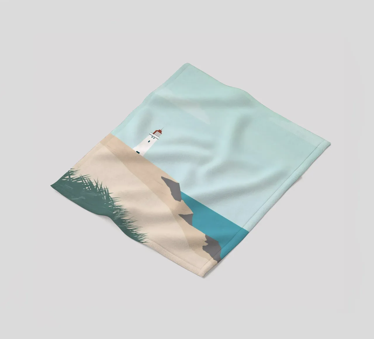 Denmark fleece blanket by Katinka Reinke