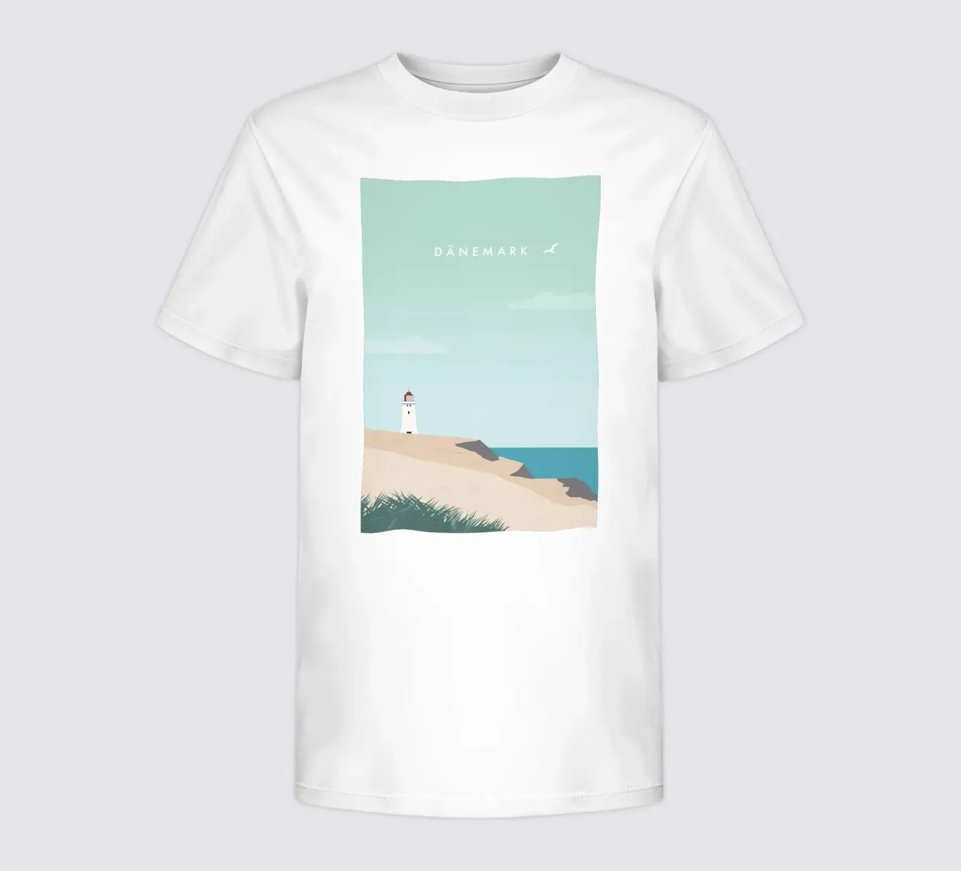 Denmark t-shirt bambini da Katinka Reinke