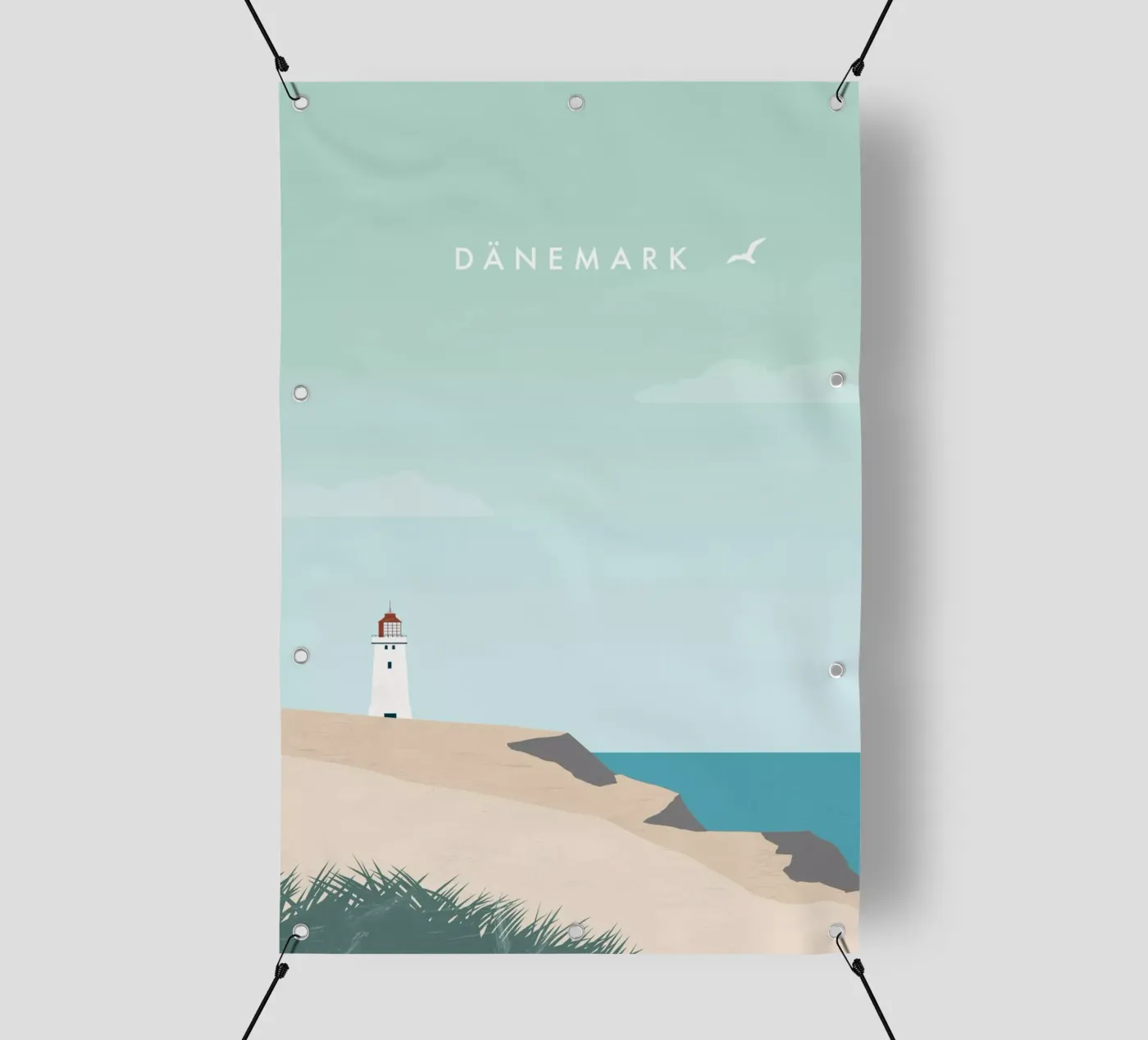 Danimarca telo in pvc da Katinka Reinke