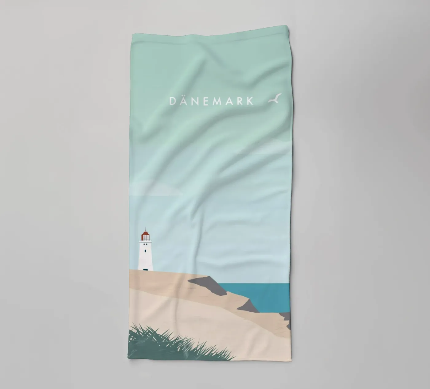 Denmark towel by Katinka Reinke