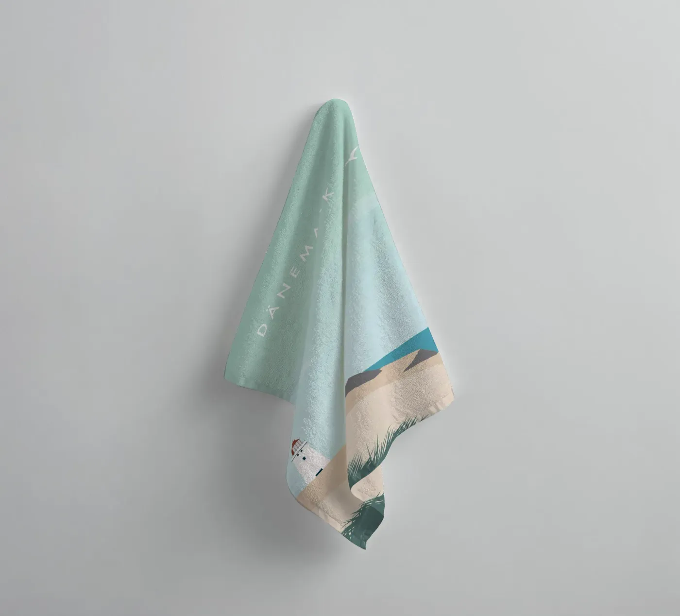 Denmark towel by Katinka Reinke
