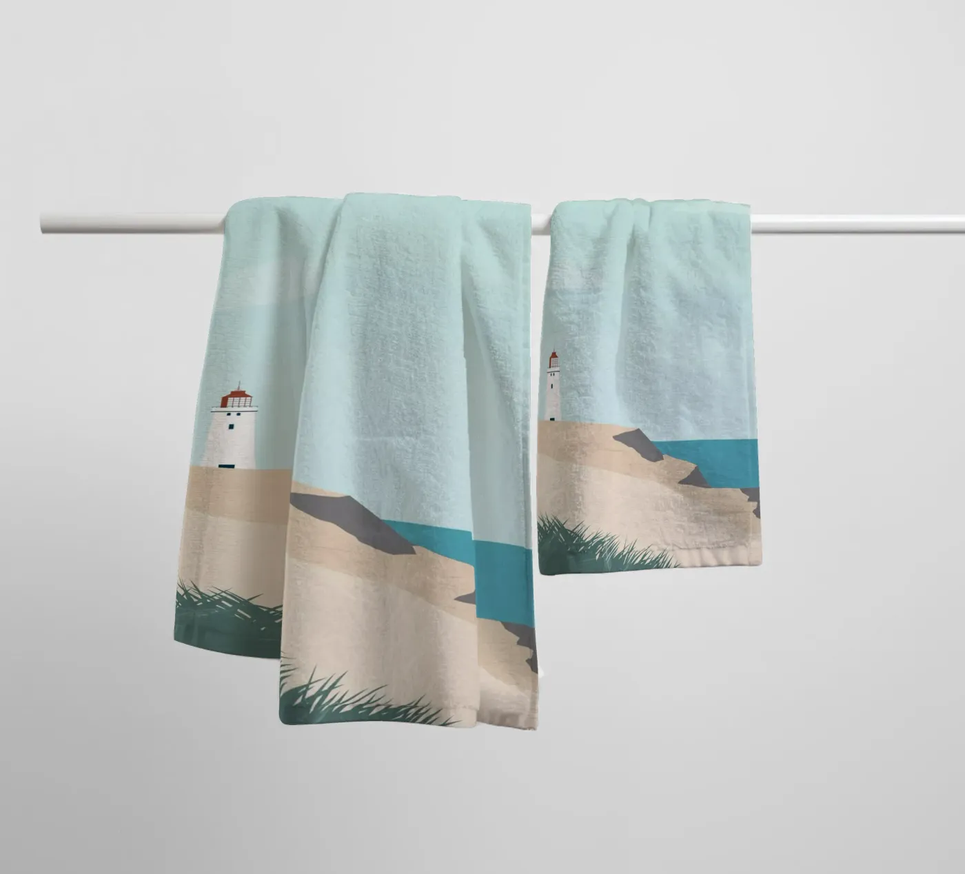 Denmark towel by Katinka Reinke