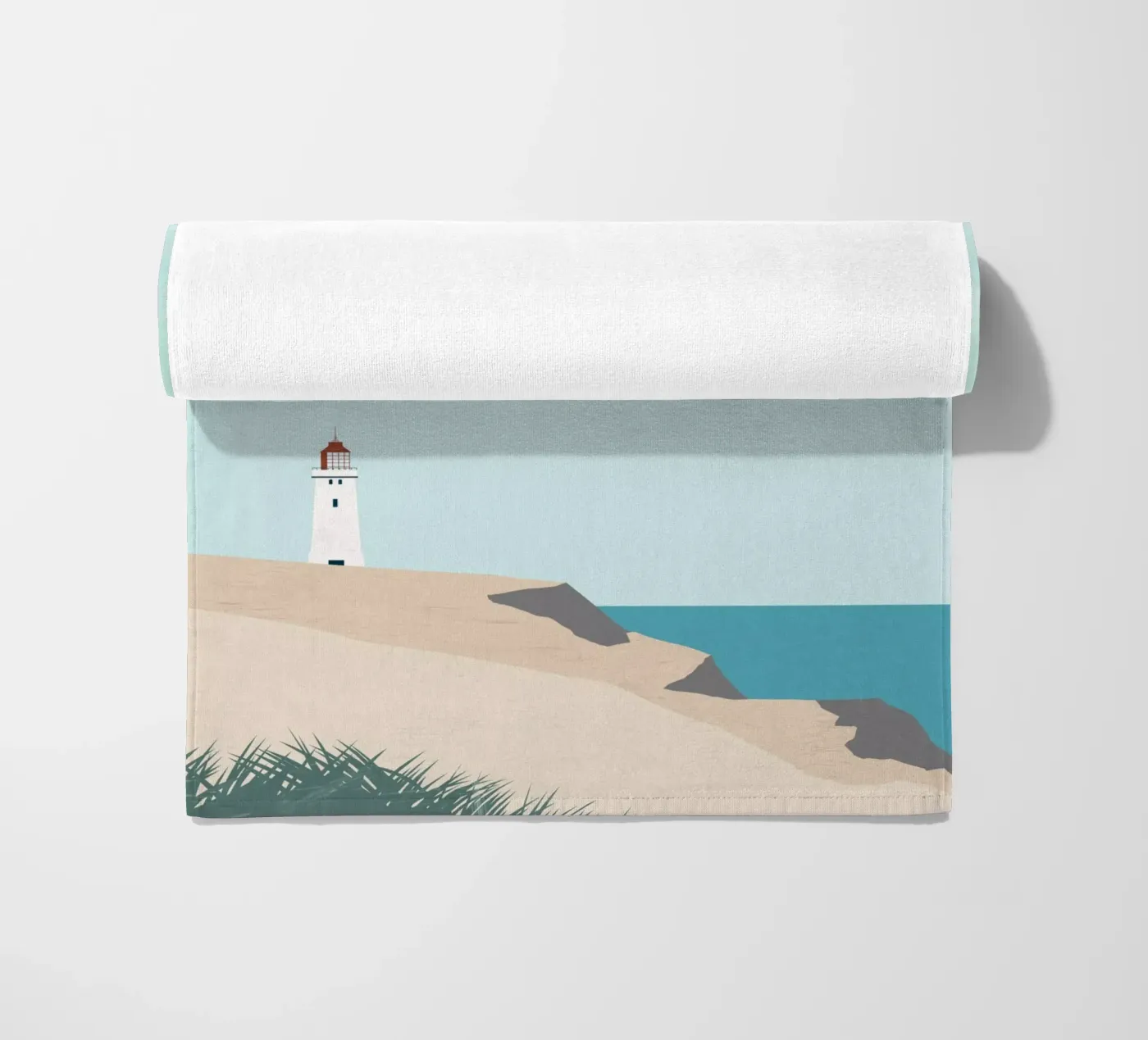 Denmark beach towel by Katinka Reinke