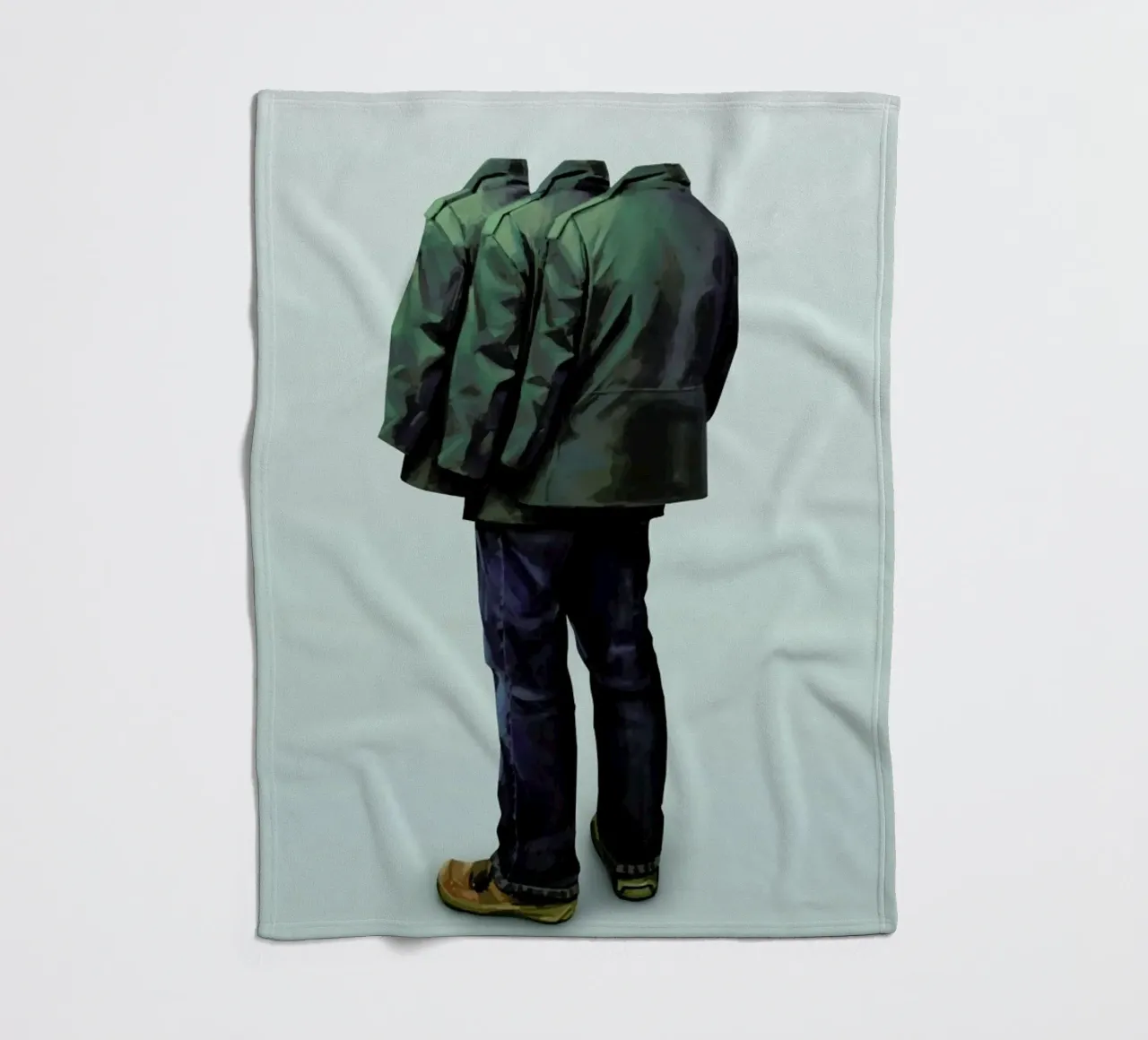 Surrounded Fleecedecke von Tapio Mömmö