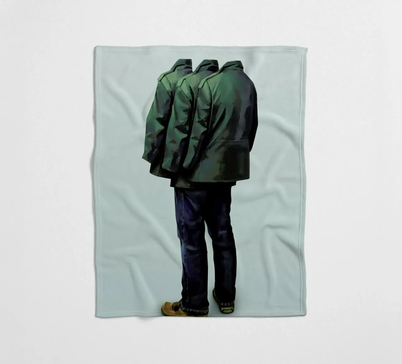 Surrounded Fleecedecke von Tapio Mömmö