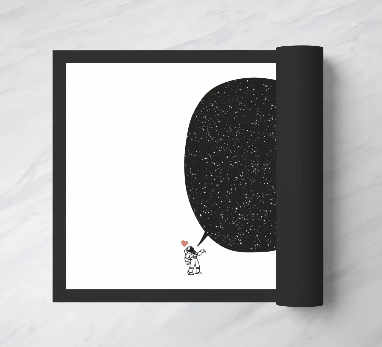 Astronaut Talking About the Infinite Cosmos zerbino da Tobe Fonseca