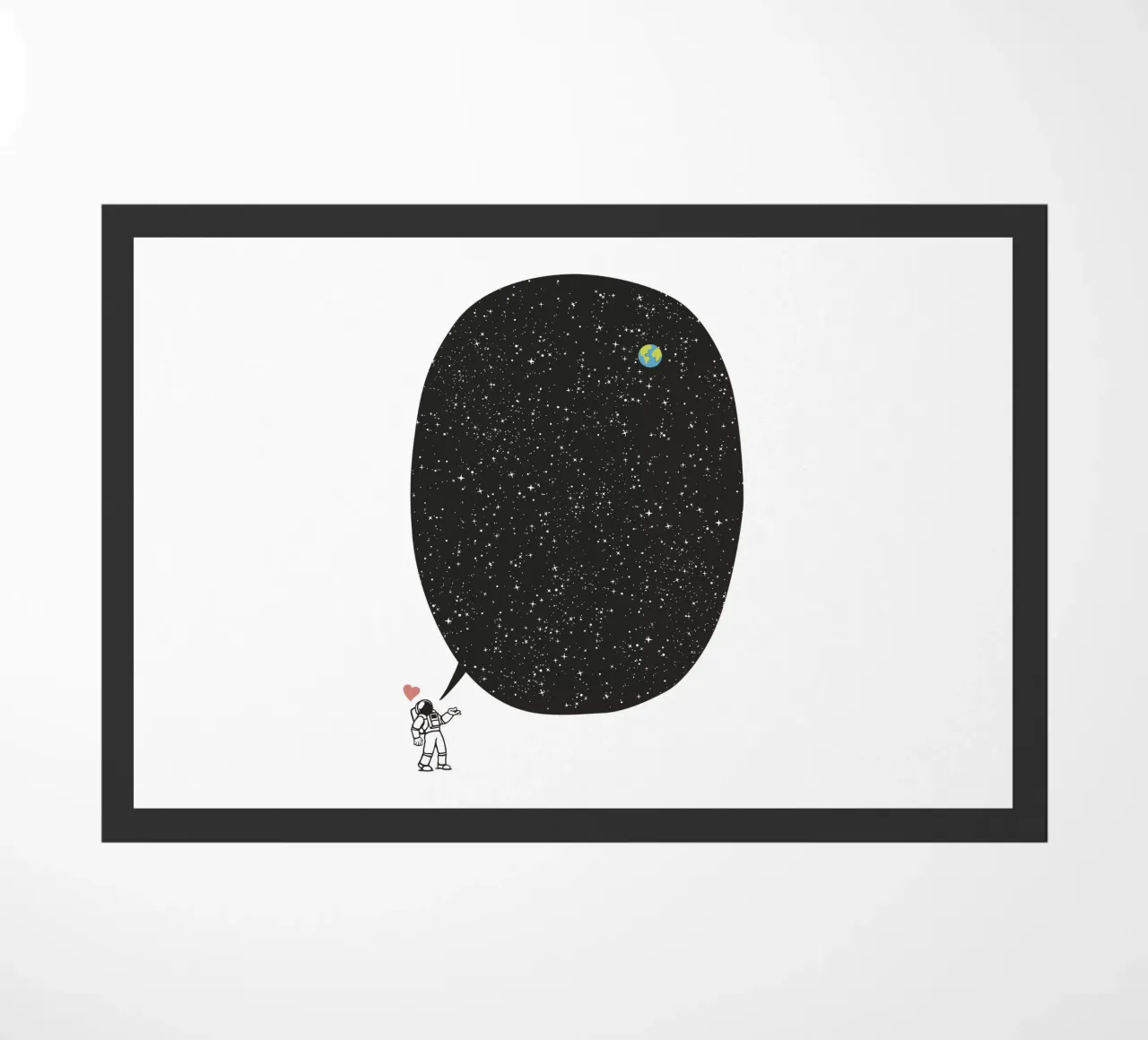 Astronaut Talking About the Infinite Cosmos zerbino da Tobe Fonseca