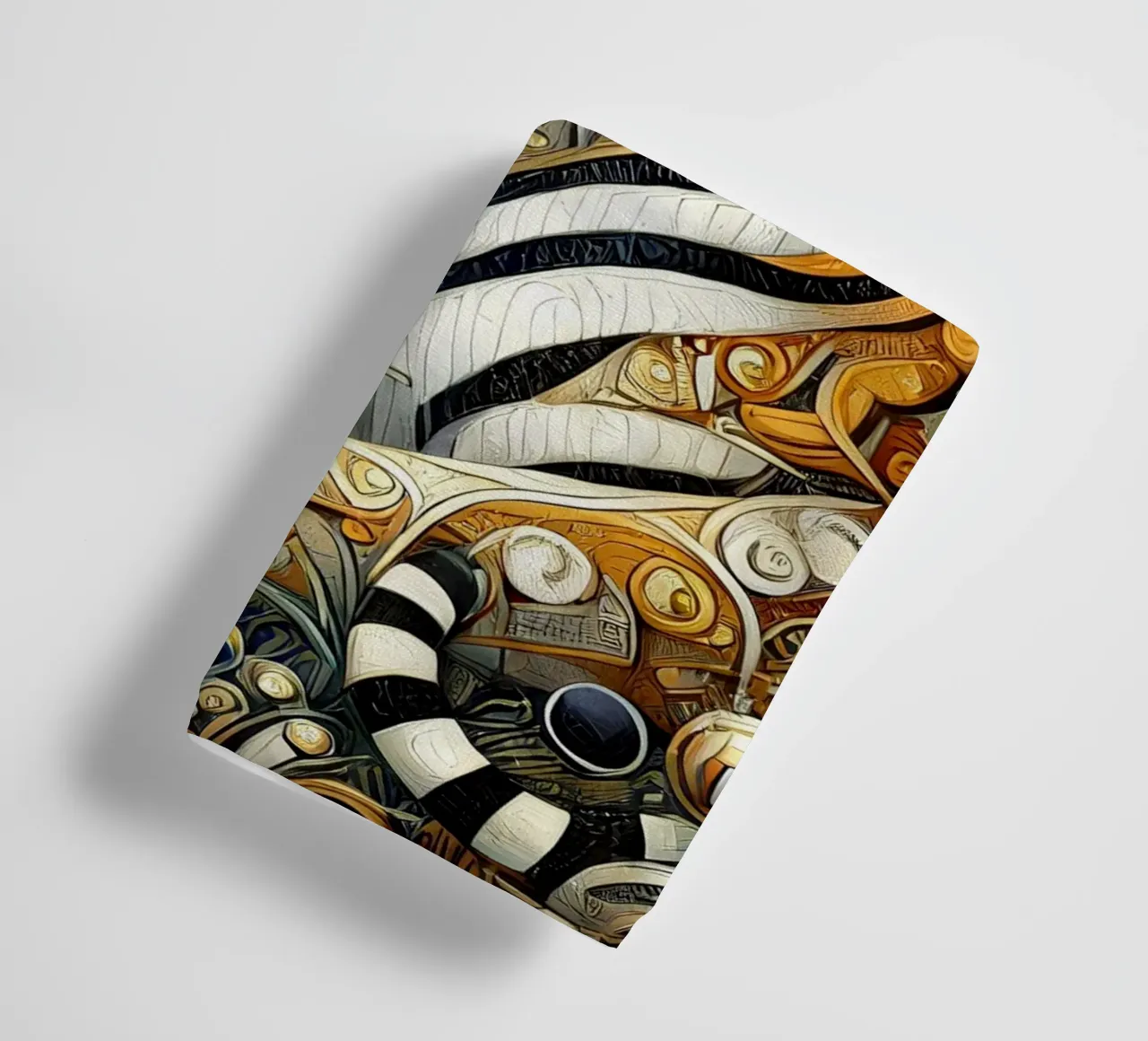 Tigers in the jungle towel by Art-Nouveau-Dsg
