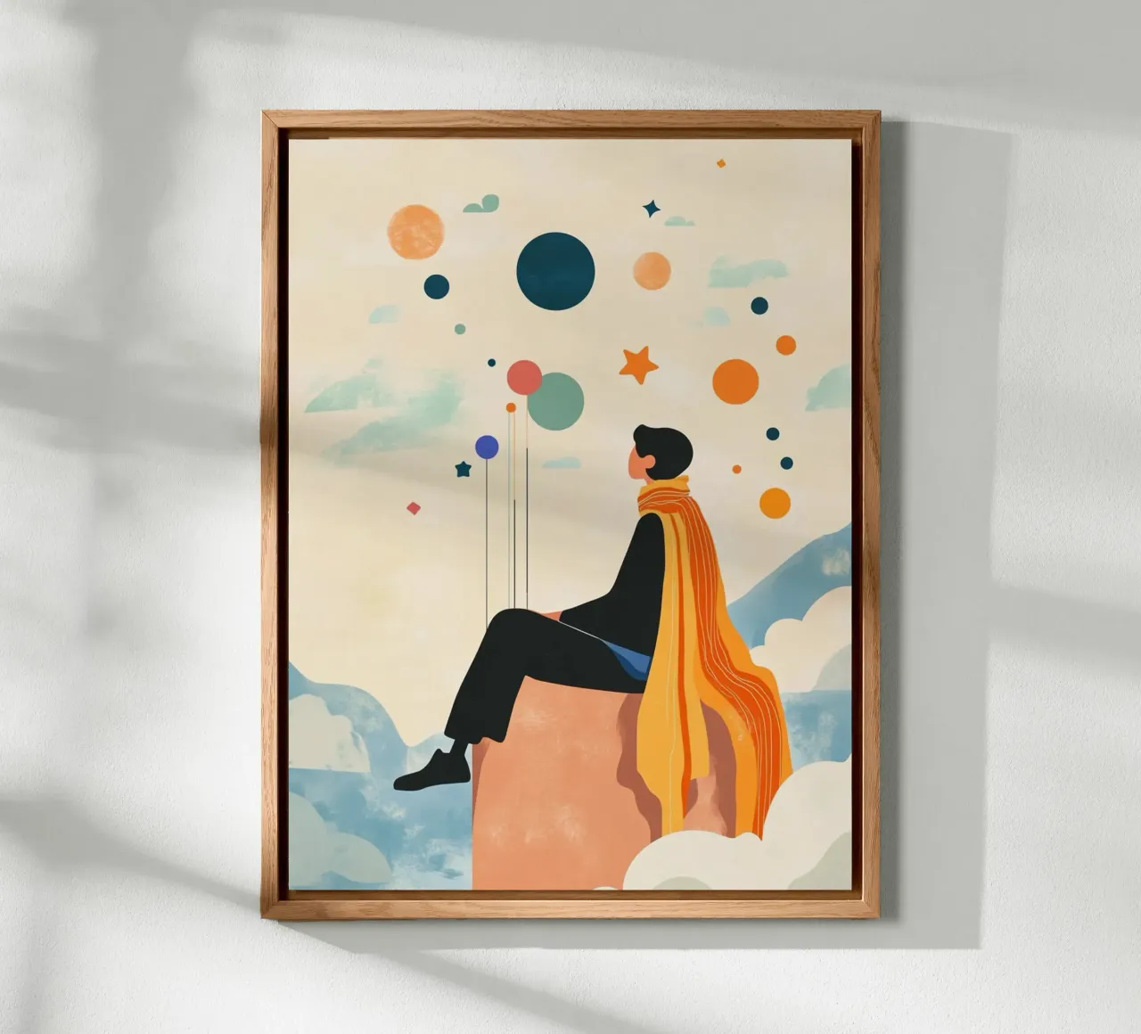 The Little Prince Grew Up alluminio dibond da wonderfolk
