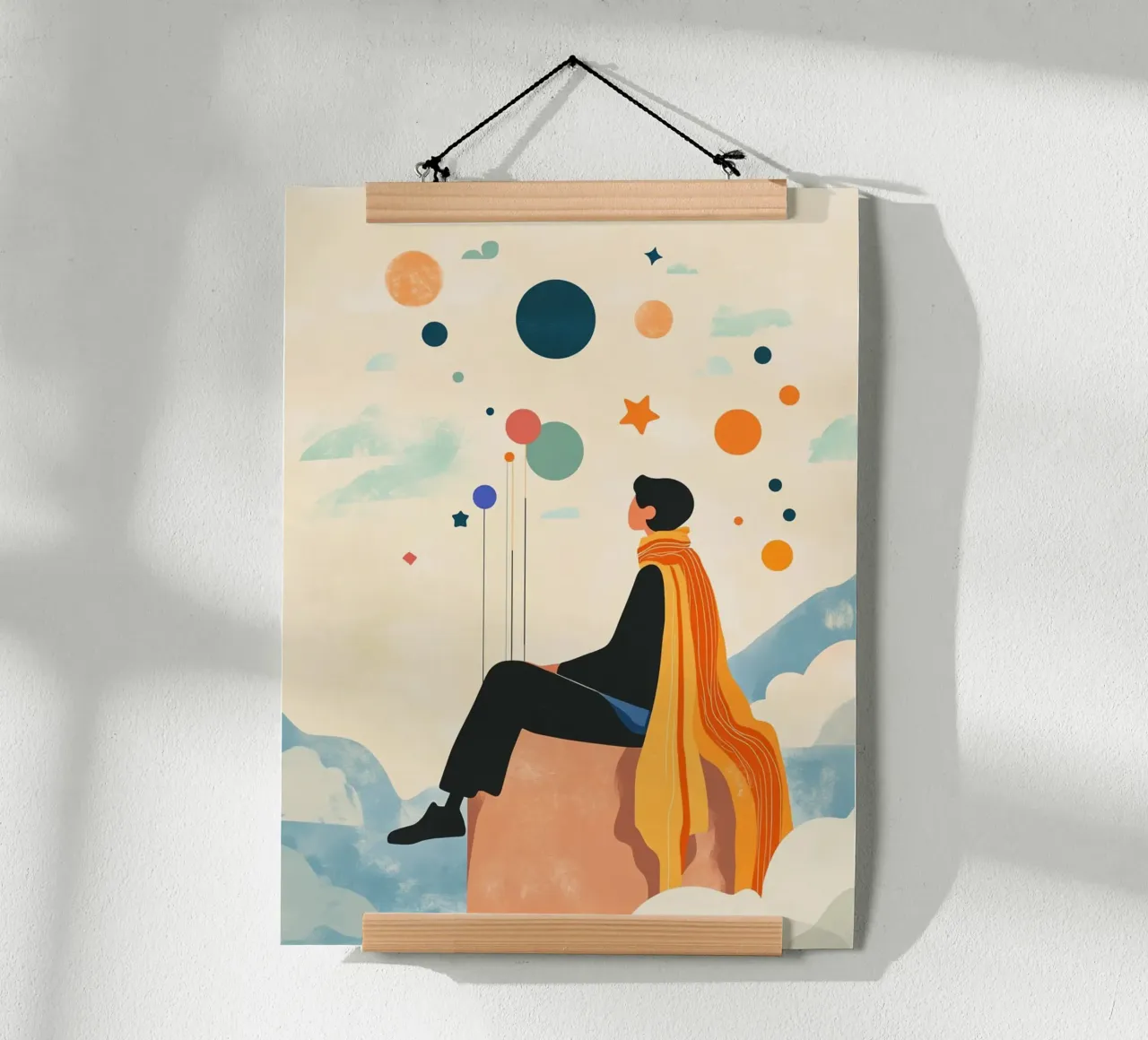 The Little Prince Grew Up carta hahnemühle da wonderfolk
