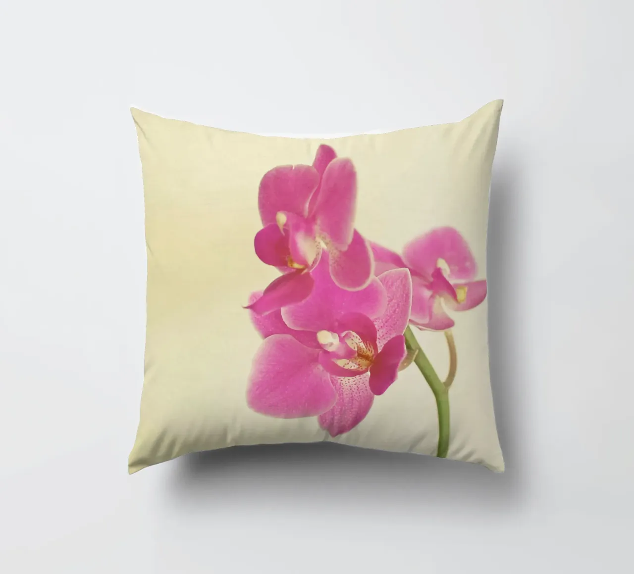 Orchidea rosa cuscino da Cassia Beck Photography