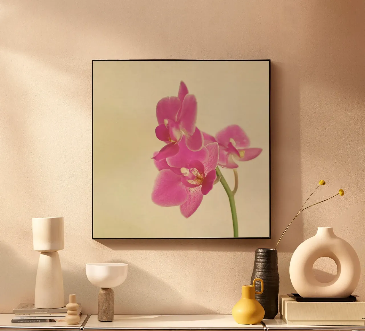 Orchidea rosa plexiglass da Cassia Beck Photography