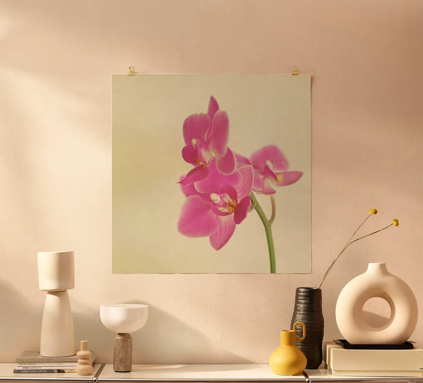 Orchidea rosa poster da Cassia Beck Photography