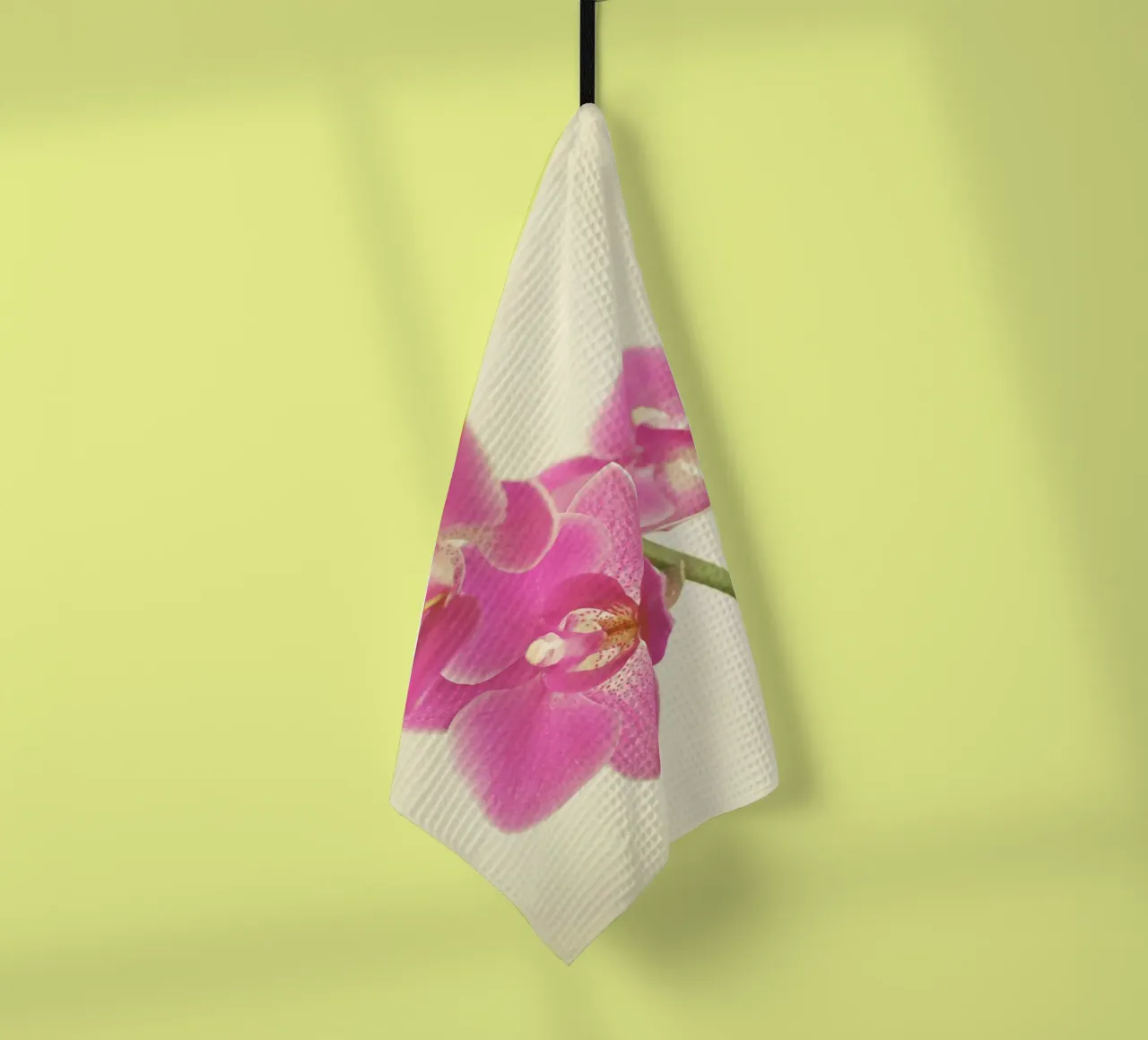 Orchidea rosa canovaccio da cucina da Cassia Beck Photography