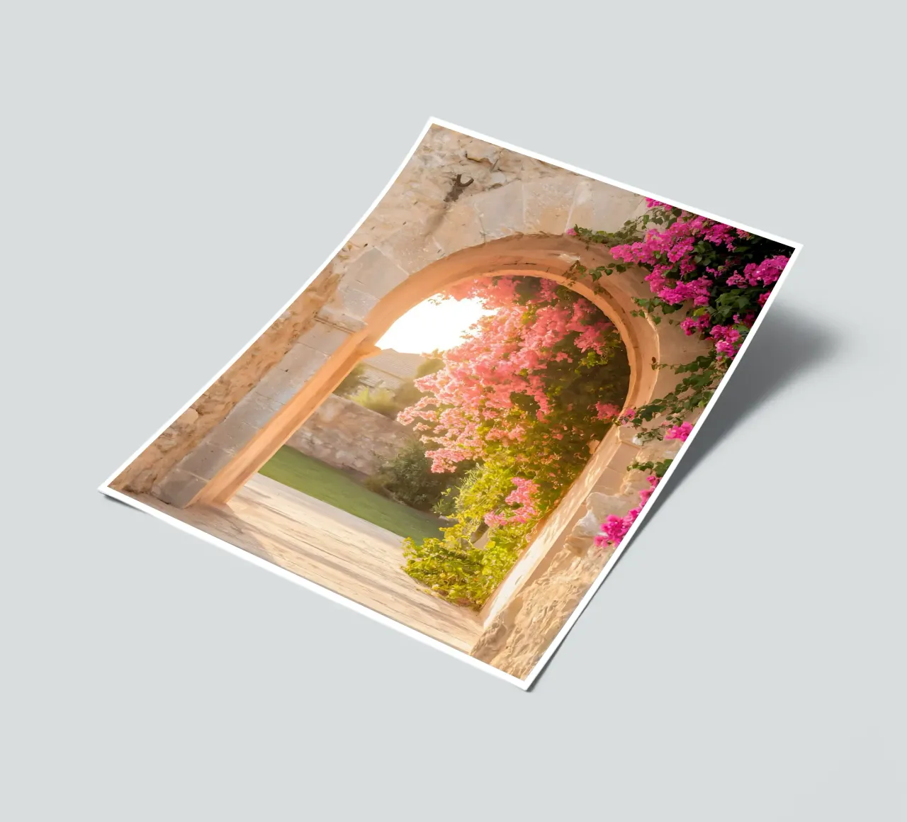 The flowering arch and golden light of the South sticker sheet by Casa Limon