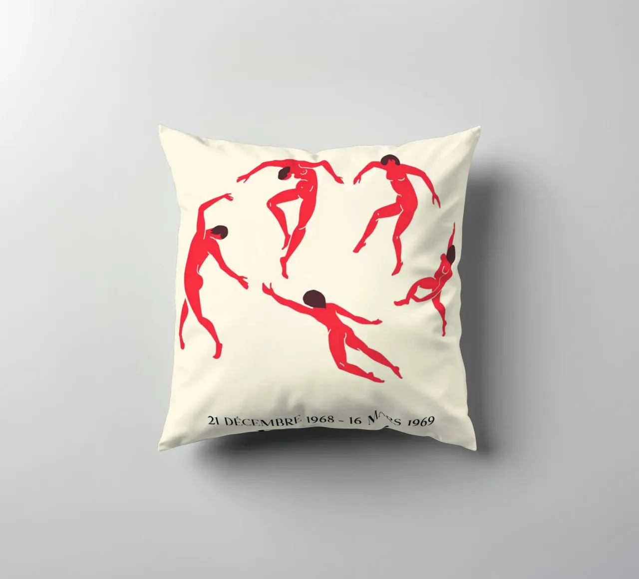 Matisse Papiers Découpés Dancers Paris Print decorative cushion by homdeco