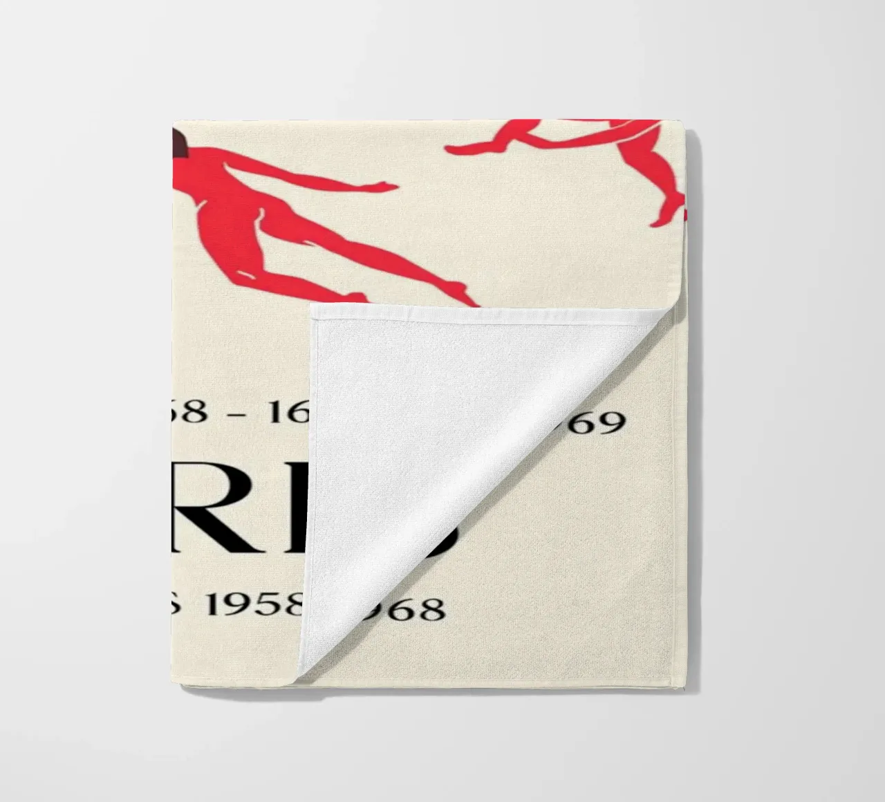 Matisse Papiers Découpés Dancers Paris Print beach towel by homdeco