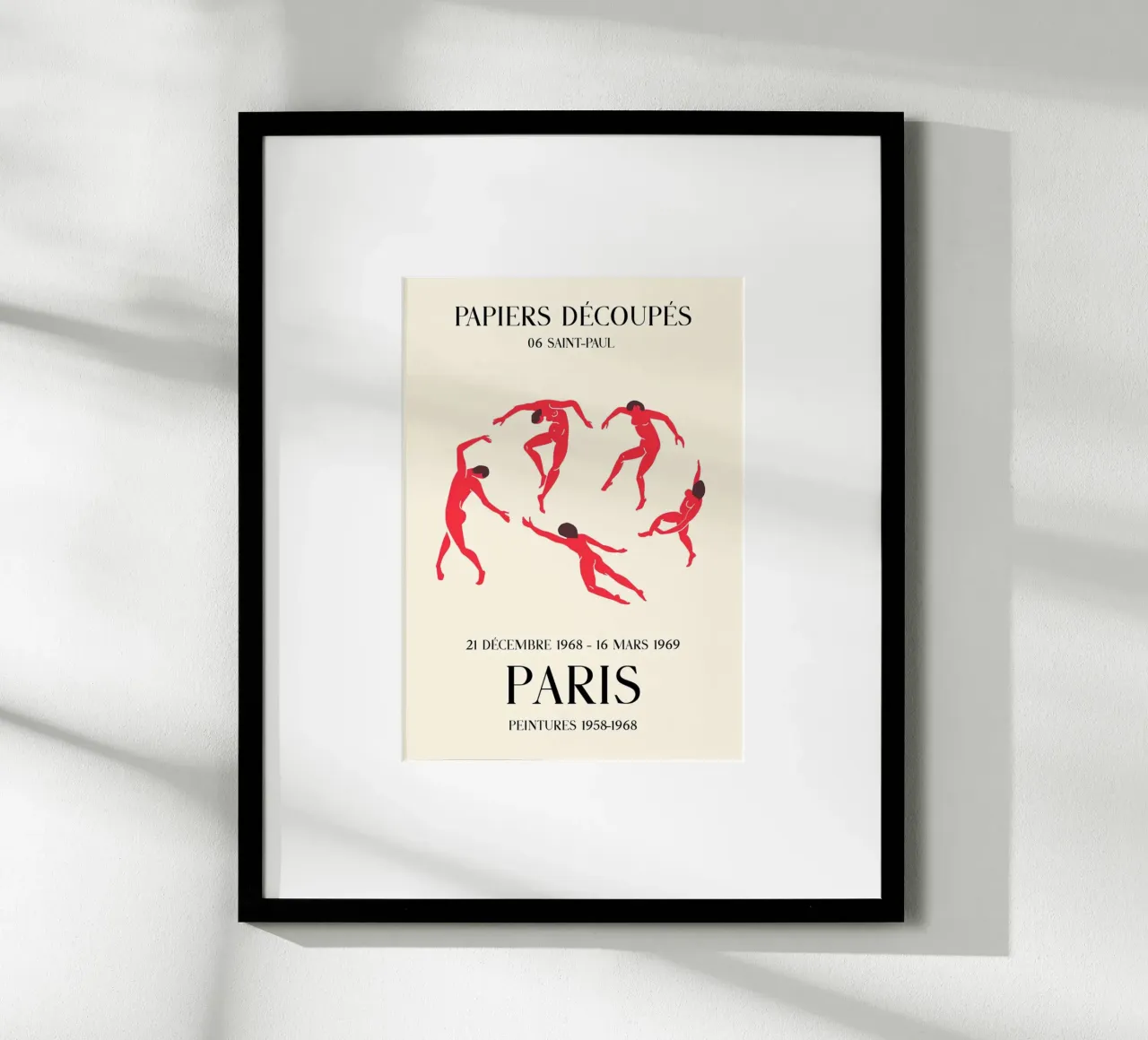 Matisse Papiers Découpés Dancers Paris Print poster by homdeco
