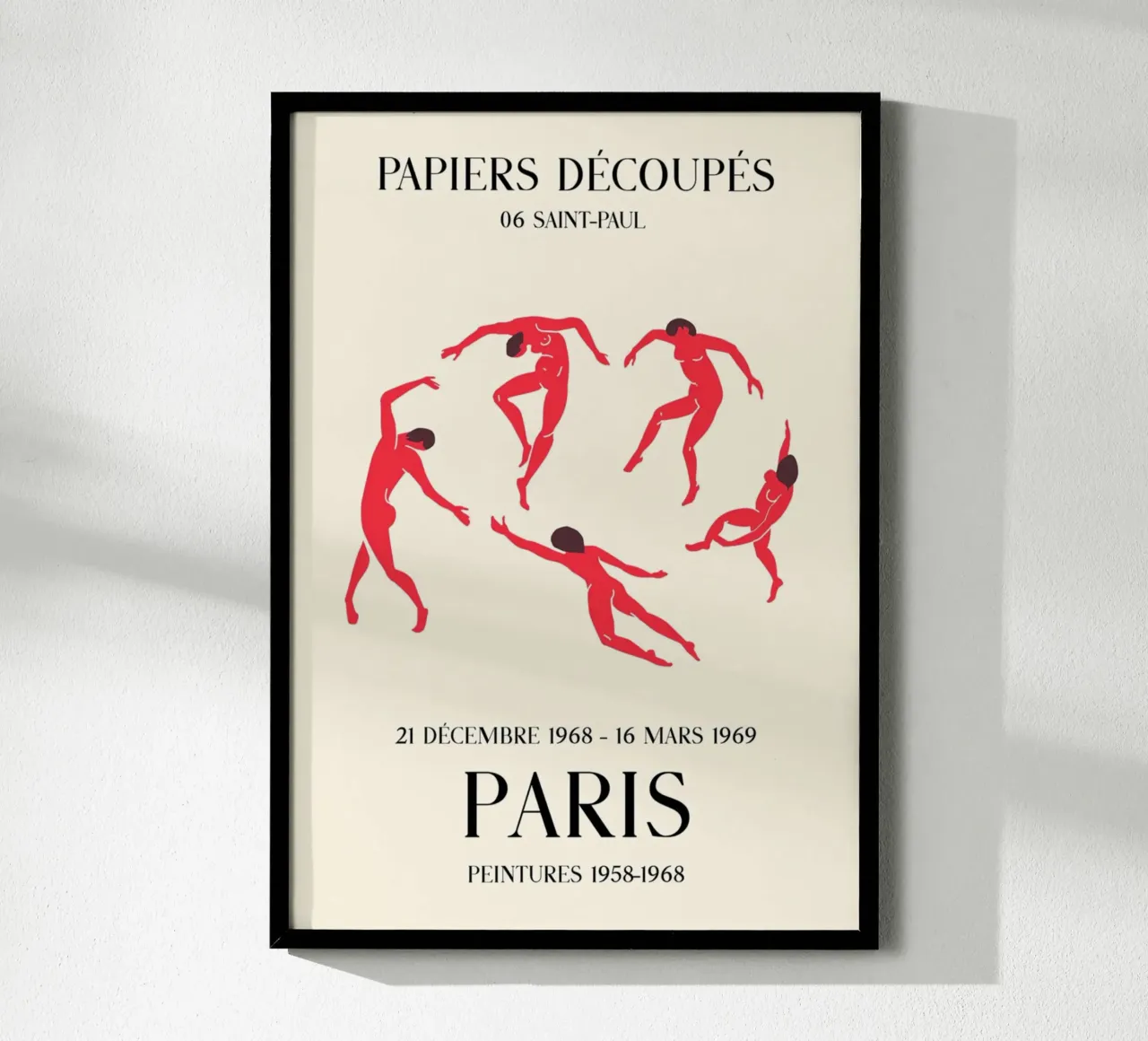 Matisse Papiers Découpés Dancers Paris Print poster by homdeco