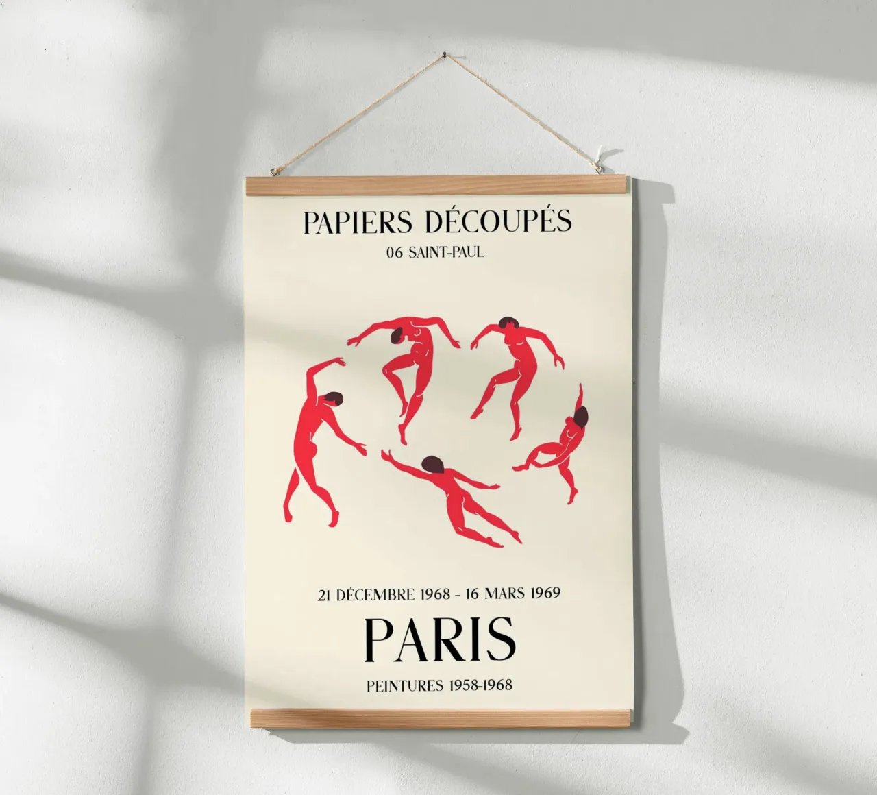 Matisse Papiers Découpés Dancers Paris Print poster by homdeco