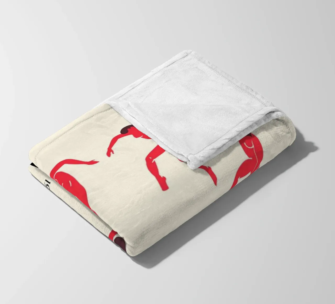 Matisse Papiers Découpés Dancers Paris Print fleece blanket by homdeco