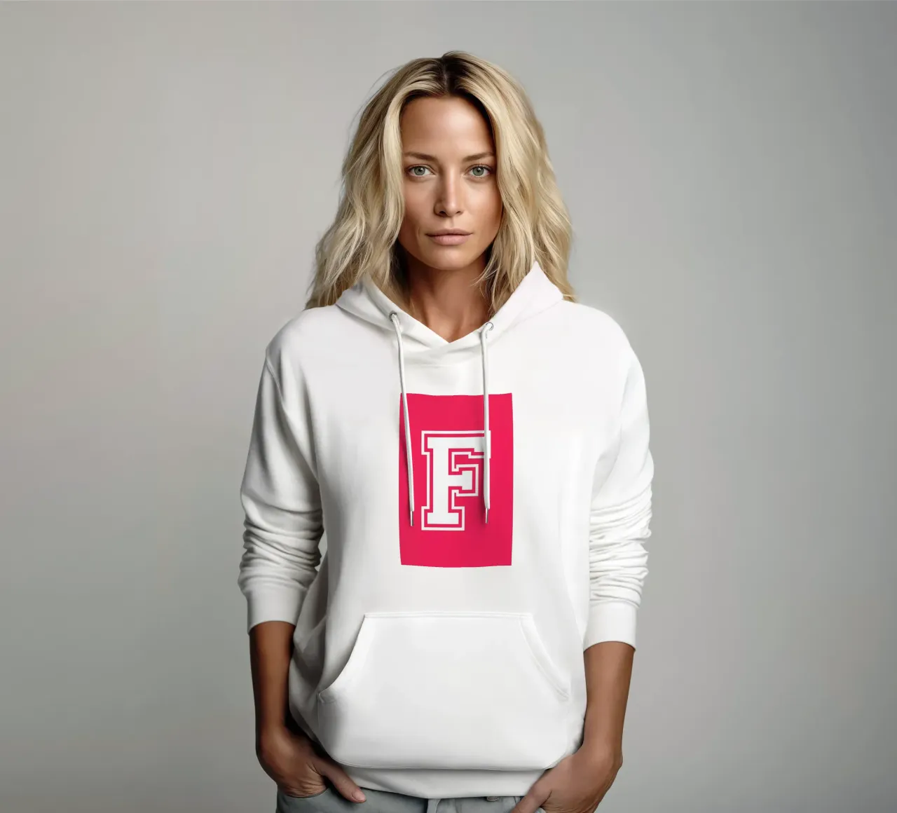 F felpa con cappuccio da Studio One