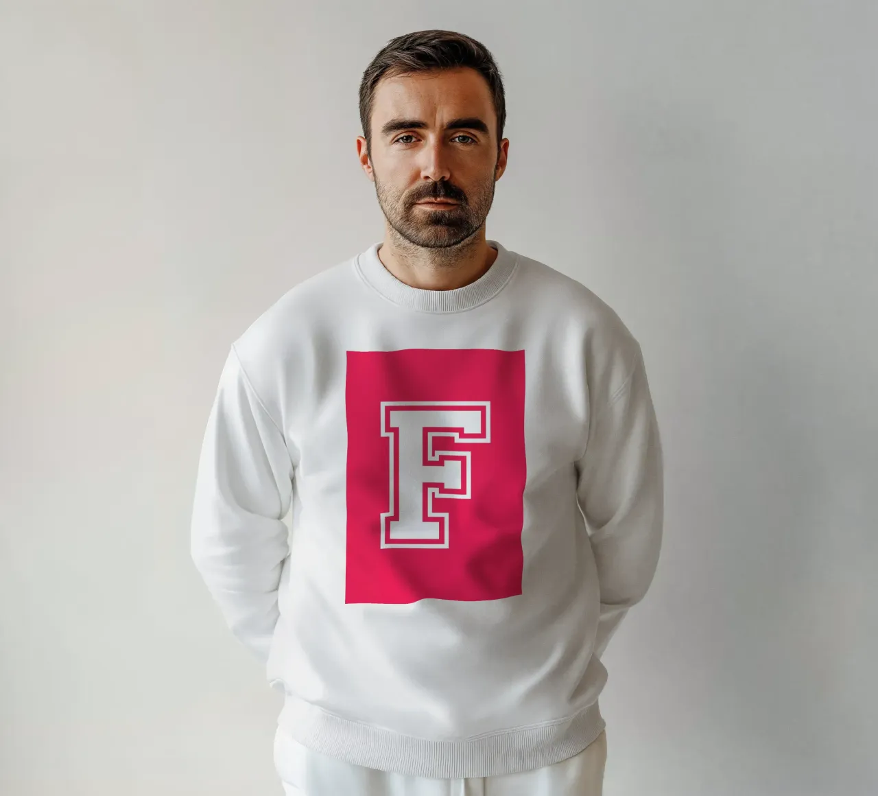 F sweatshirt by Studio One