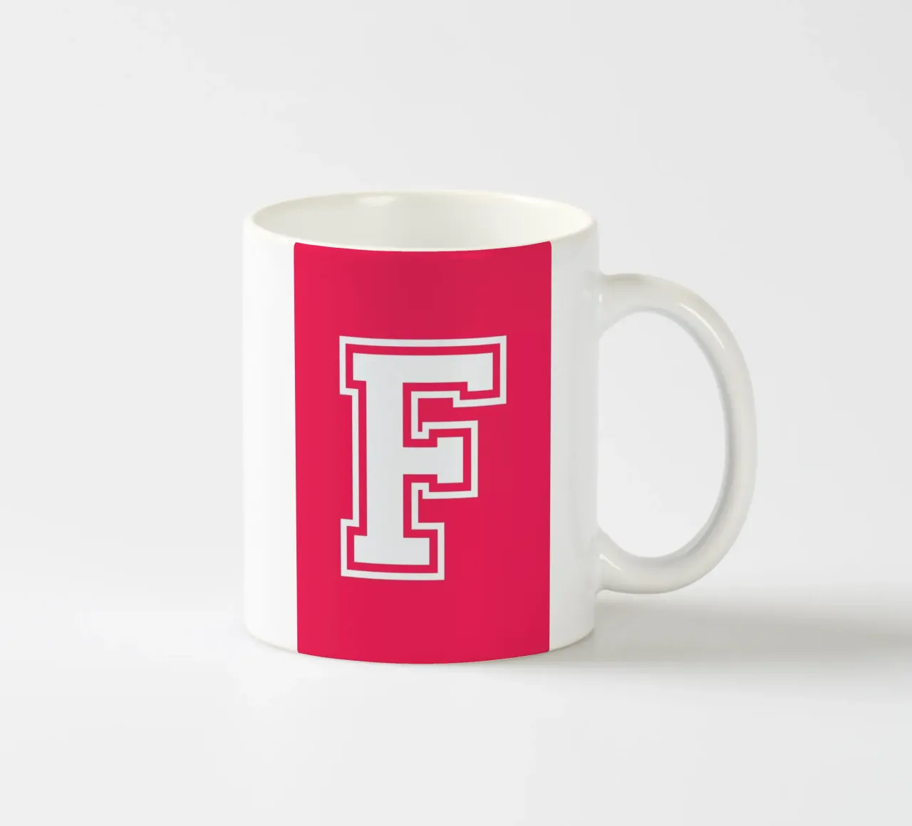 F tazza in ceramica da Studio One
