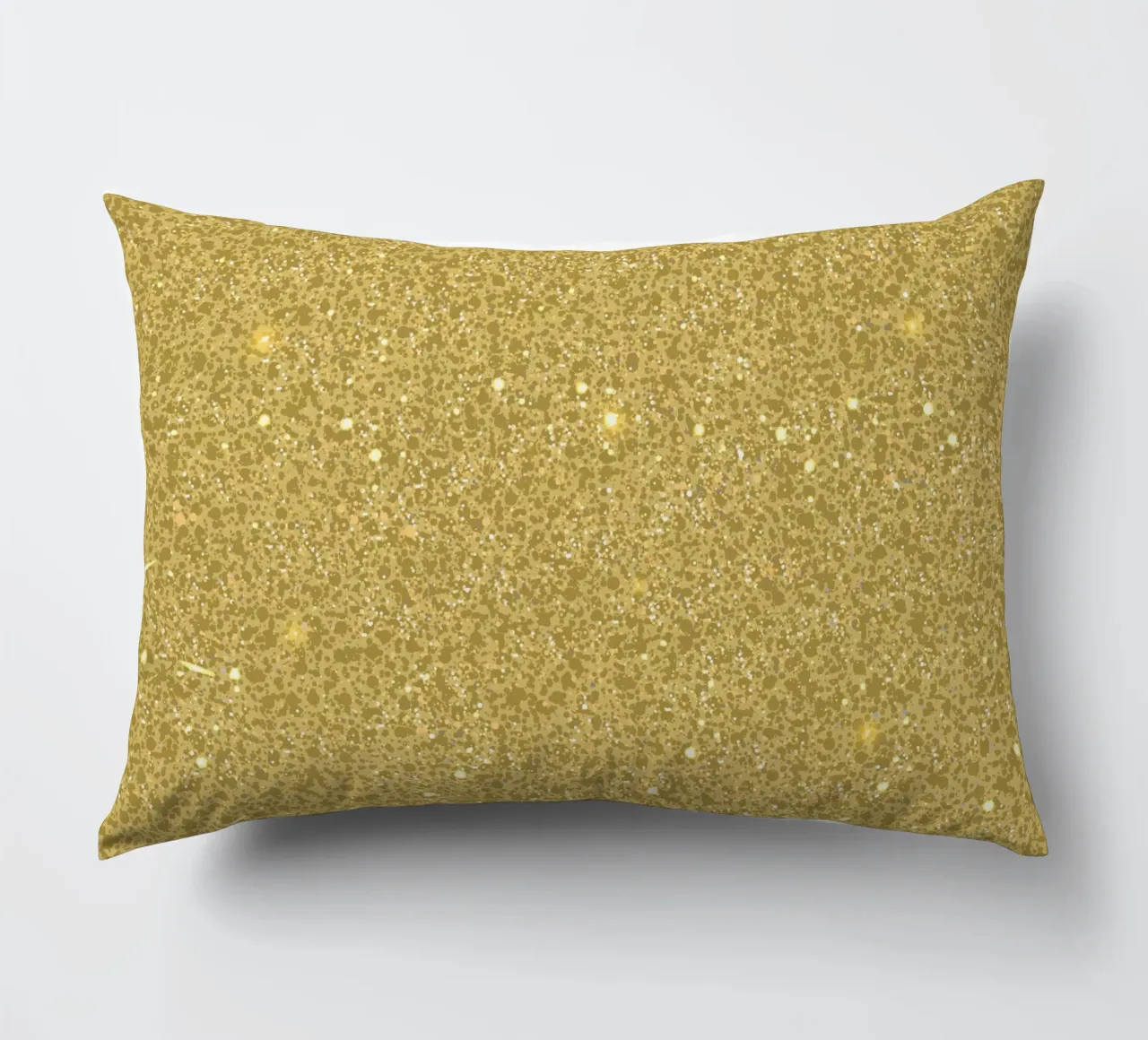 Striscione con glitter oro cuscino da gulsengunel