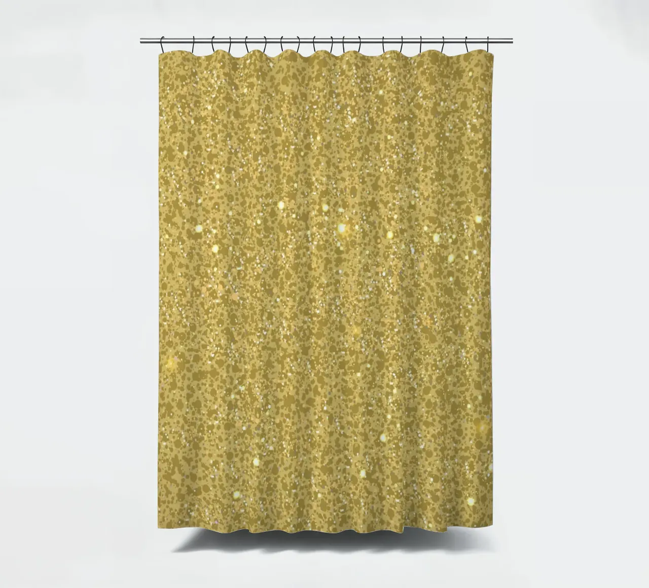 Striscione con glitter oro tenda da doccia da gulsengunel