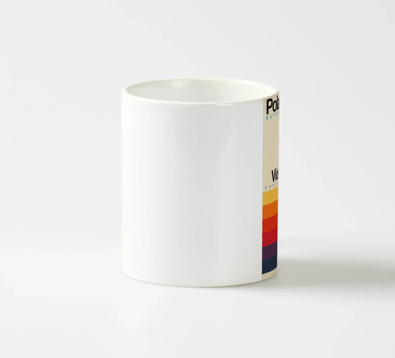 Old School VHS Poster – Supercolor Aesthetic ceramic mug by SMPLE