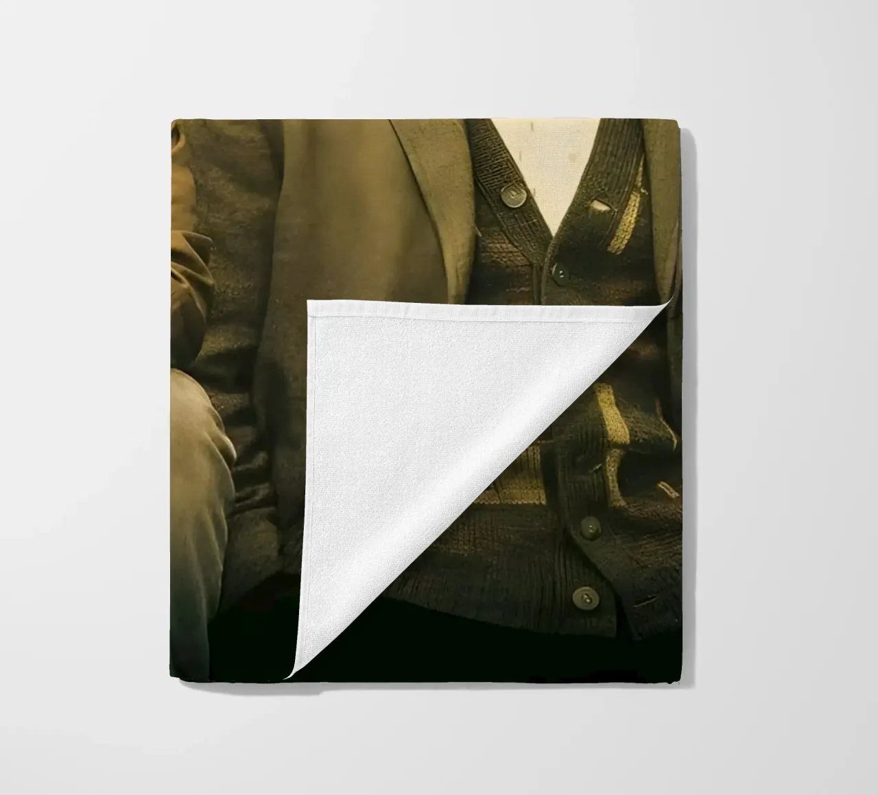 'Good Will Hunting' beach towel by Low poly art
