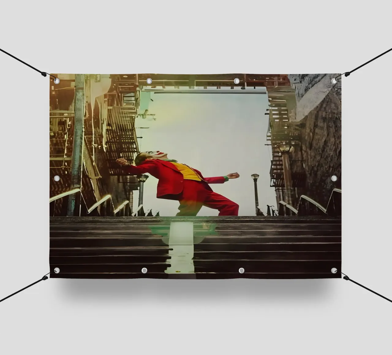 Joker telo in pvc da Low poly art