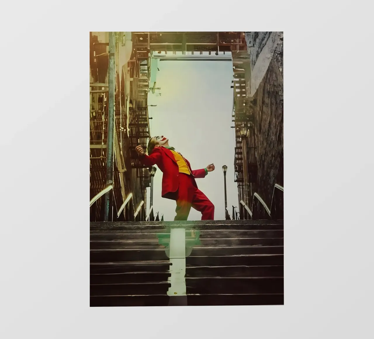 Joker telo in pvc da Low poly art