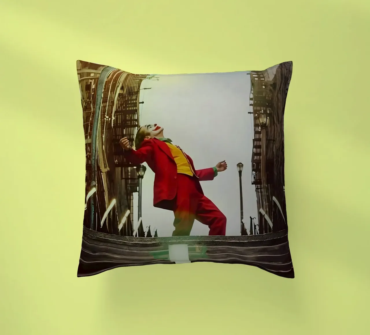 Joker cuscino da Low poly art