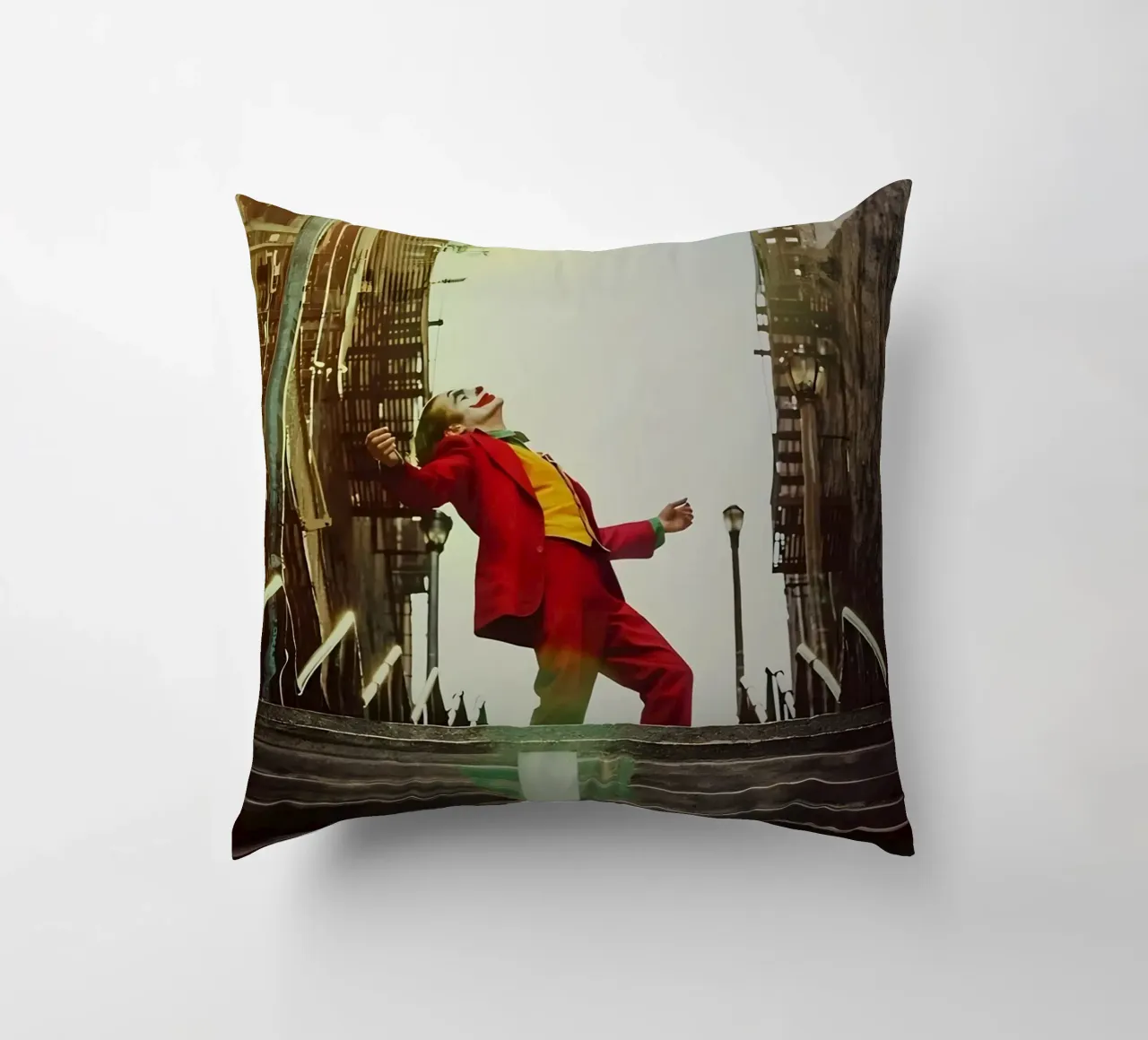 Joker cuscino da Low poly art