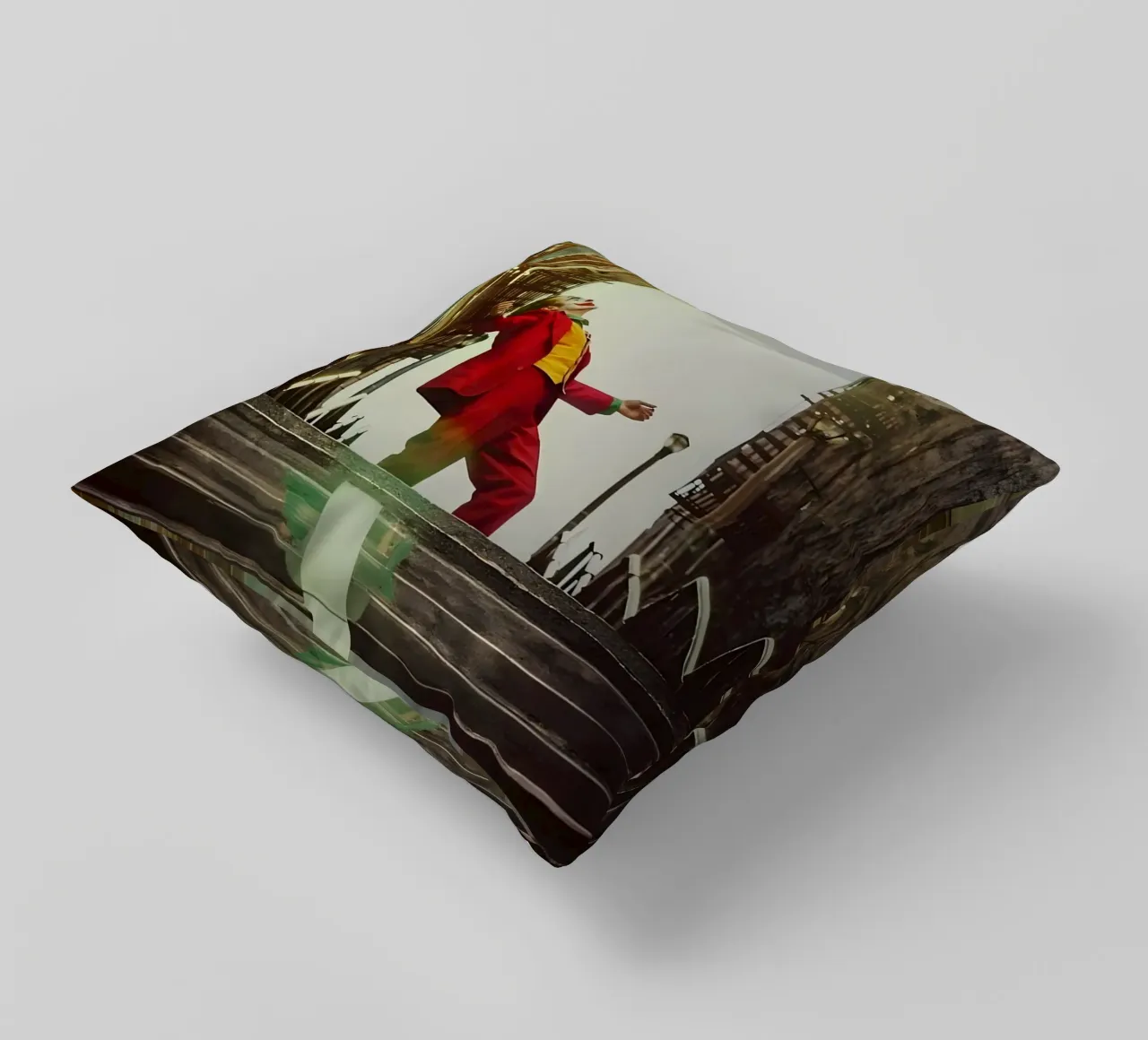 Joker cuscino da Low poly art
