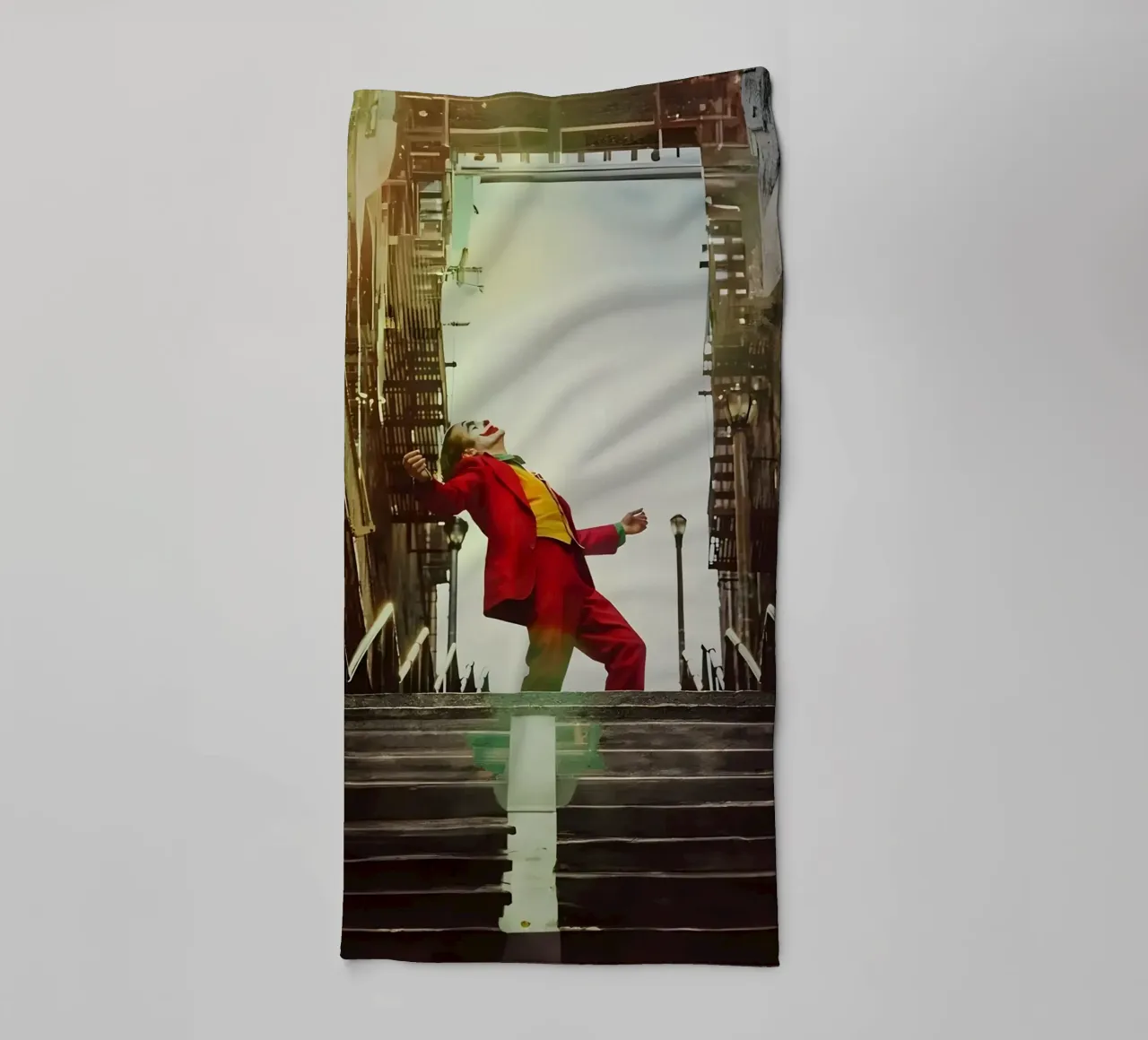 Joker asciugamano da bagno da Low poly art