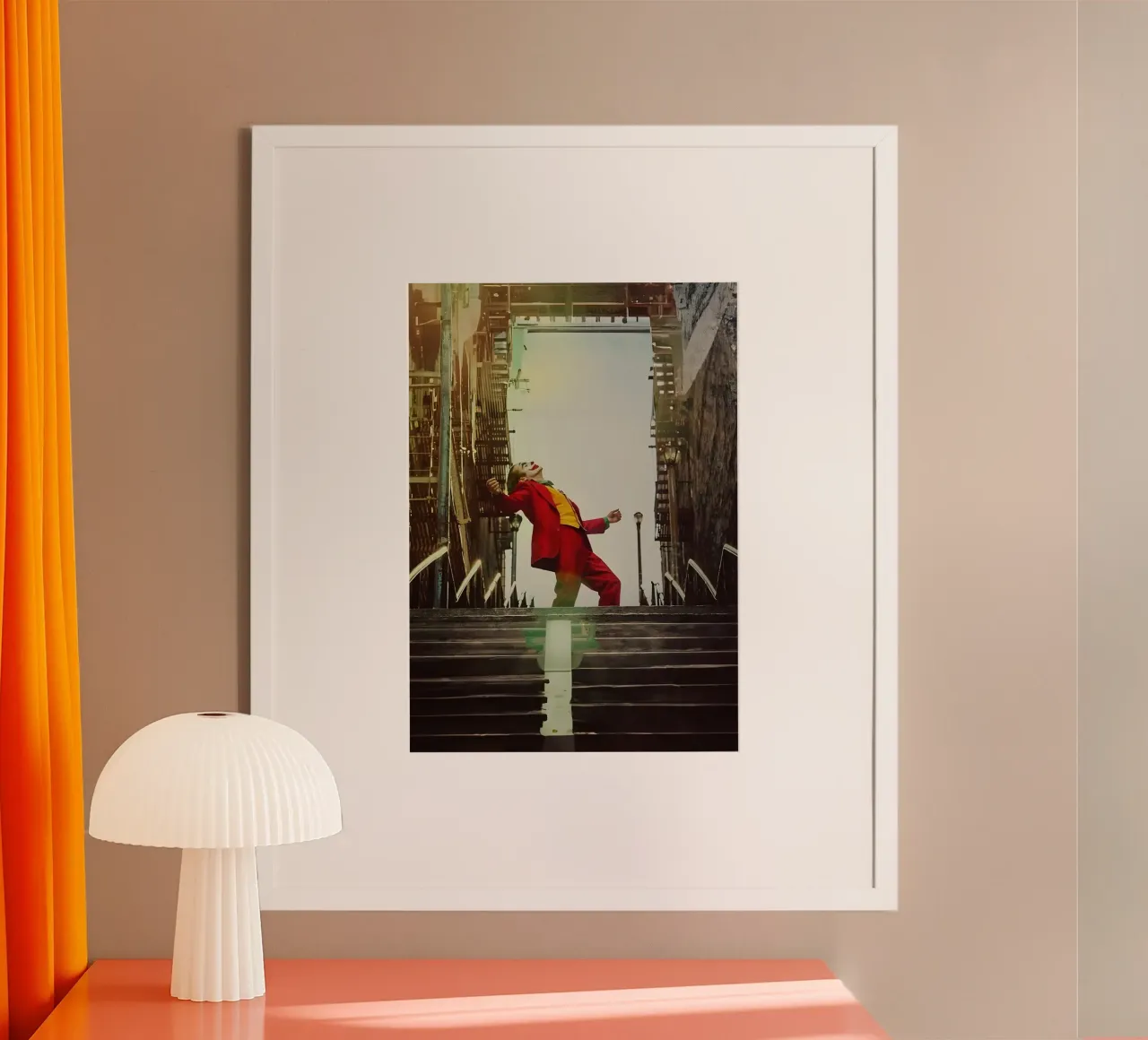 Joker carta hahnemühle da Low poly art