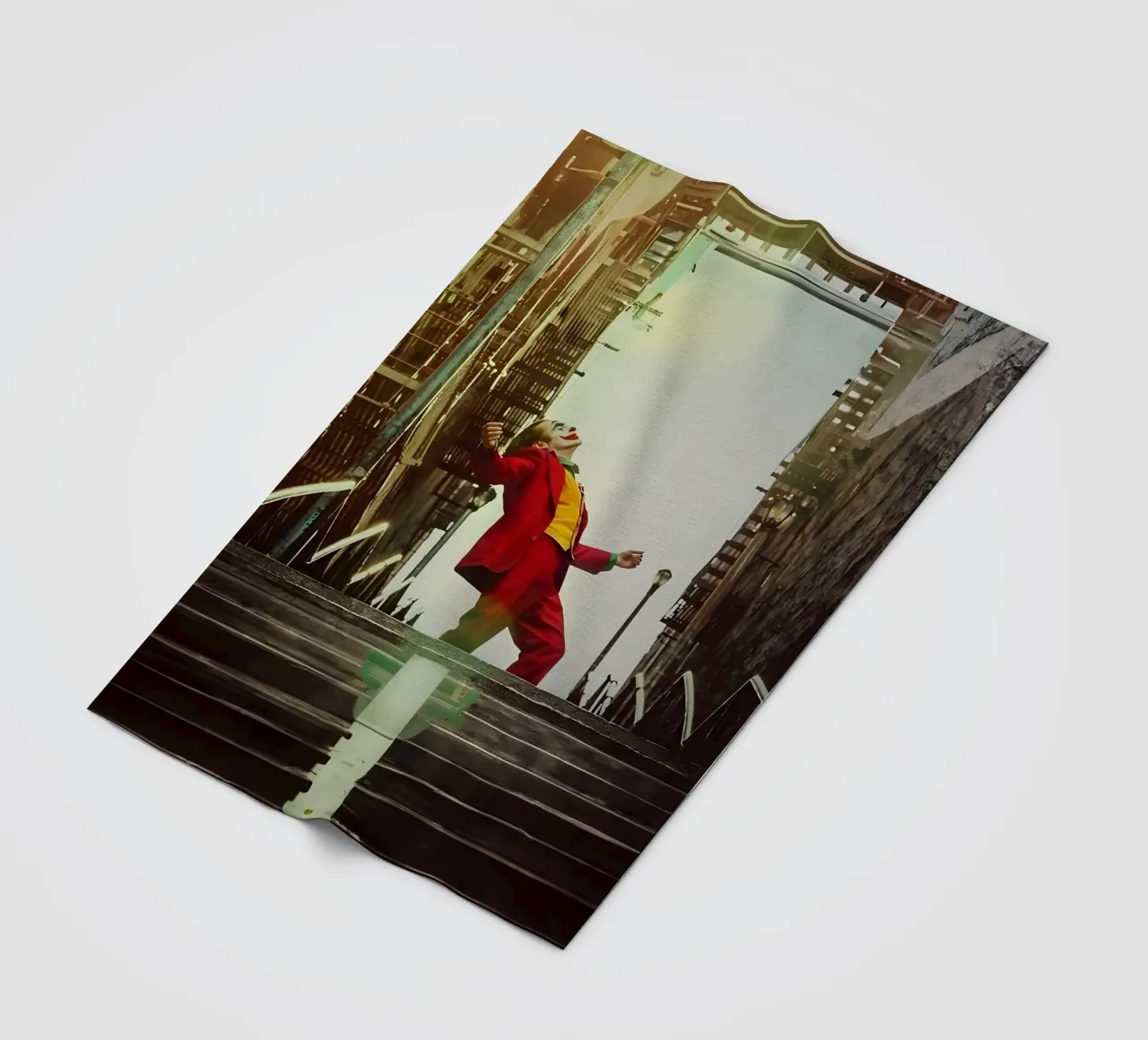 Joker coperta in pile da Low poly art