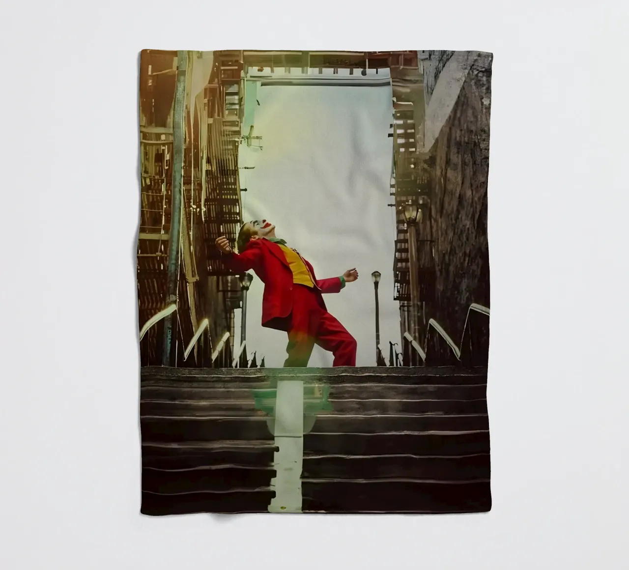 Joker coperta in pile da Low poly art