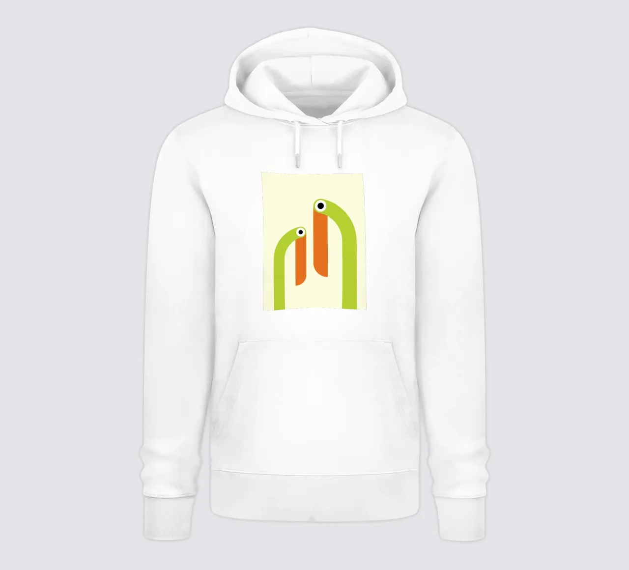 Taucan Bird Fun Abstract felpa con cappuccio da galihstudio