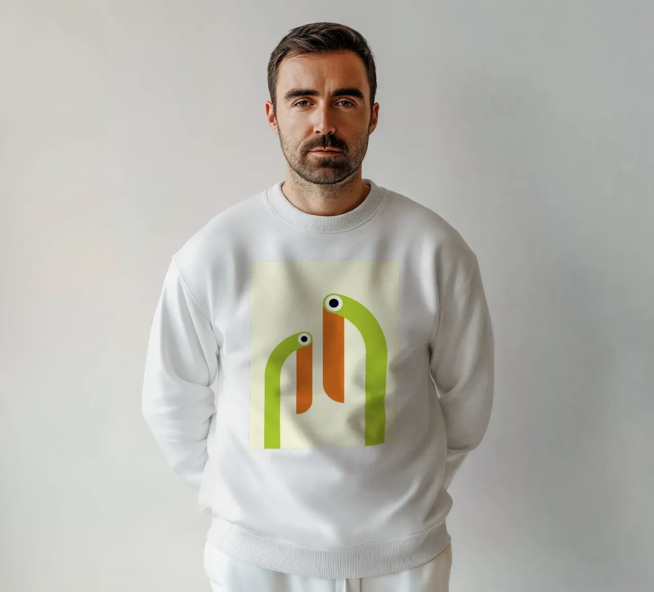 Taucan Bird Fun Abstract sweatshirt van galihstudio