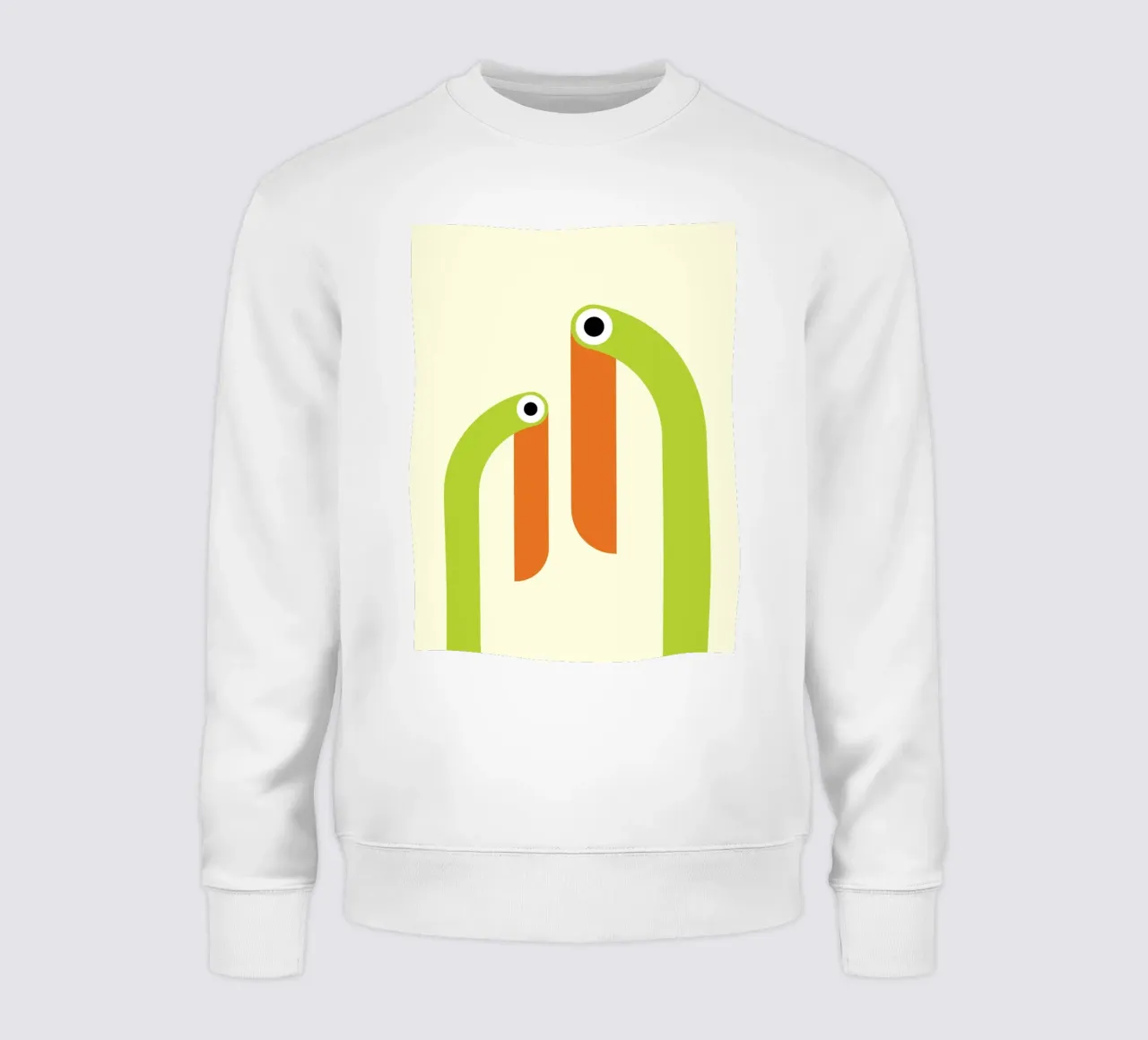 Taucan Bird Fun Abstract sweatshirt van galihstudio