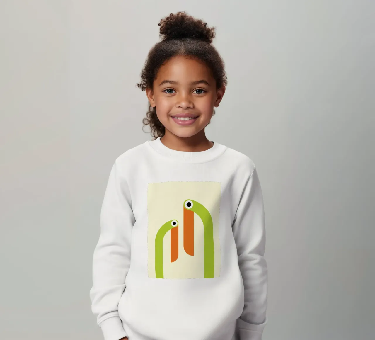 Taucan Bird Fun Abstract felpa bambino da galihstudio