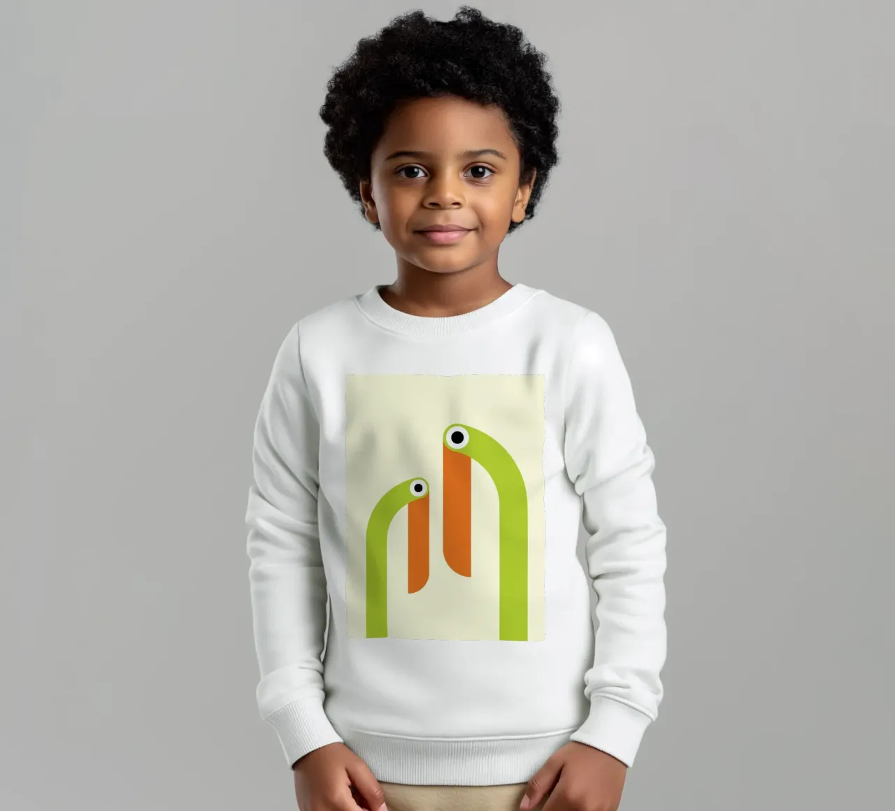 Taucan Bird Fun Abstract felpa bambino da galihstudio